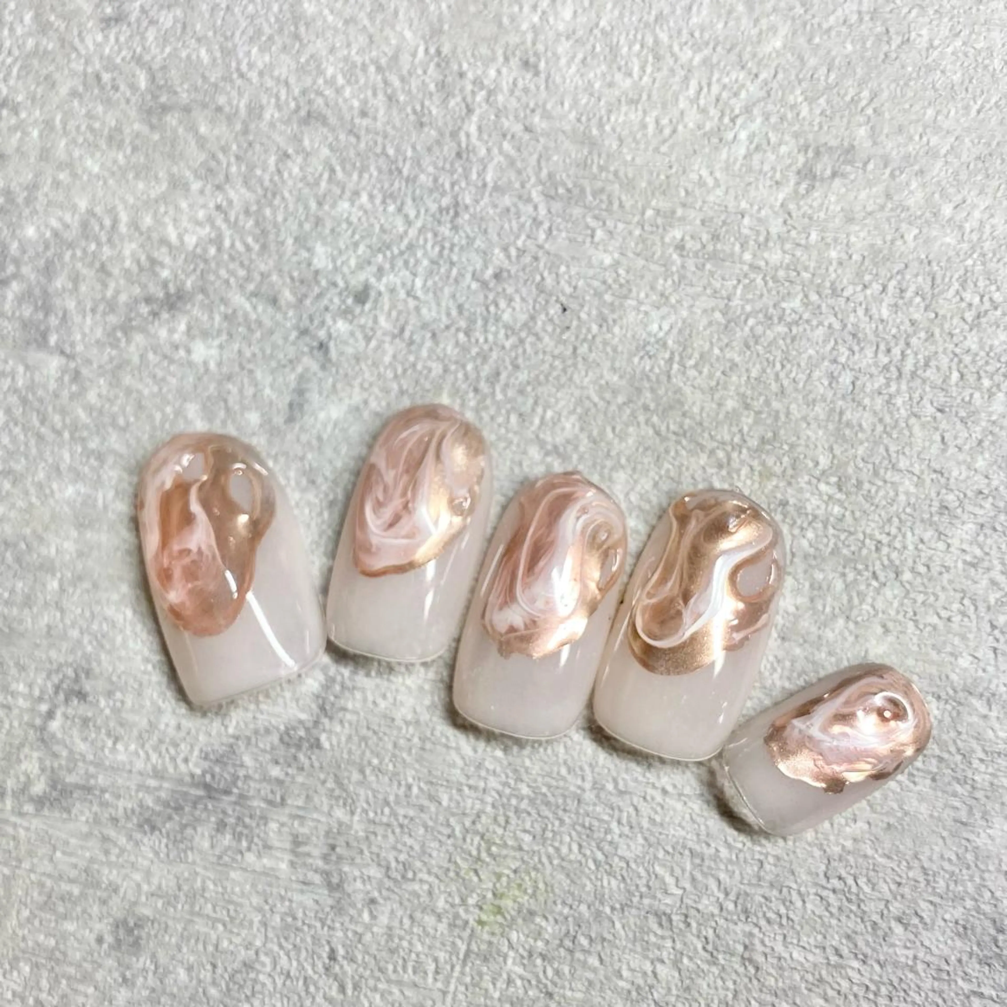 ネイル アートネイル フットネイル ニュアンスネイル 春ネイル 夏ネイル 山田 貴子のネイルデザイン