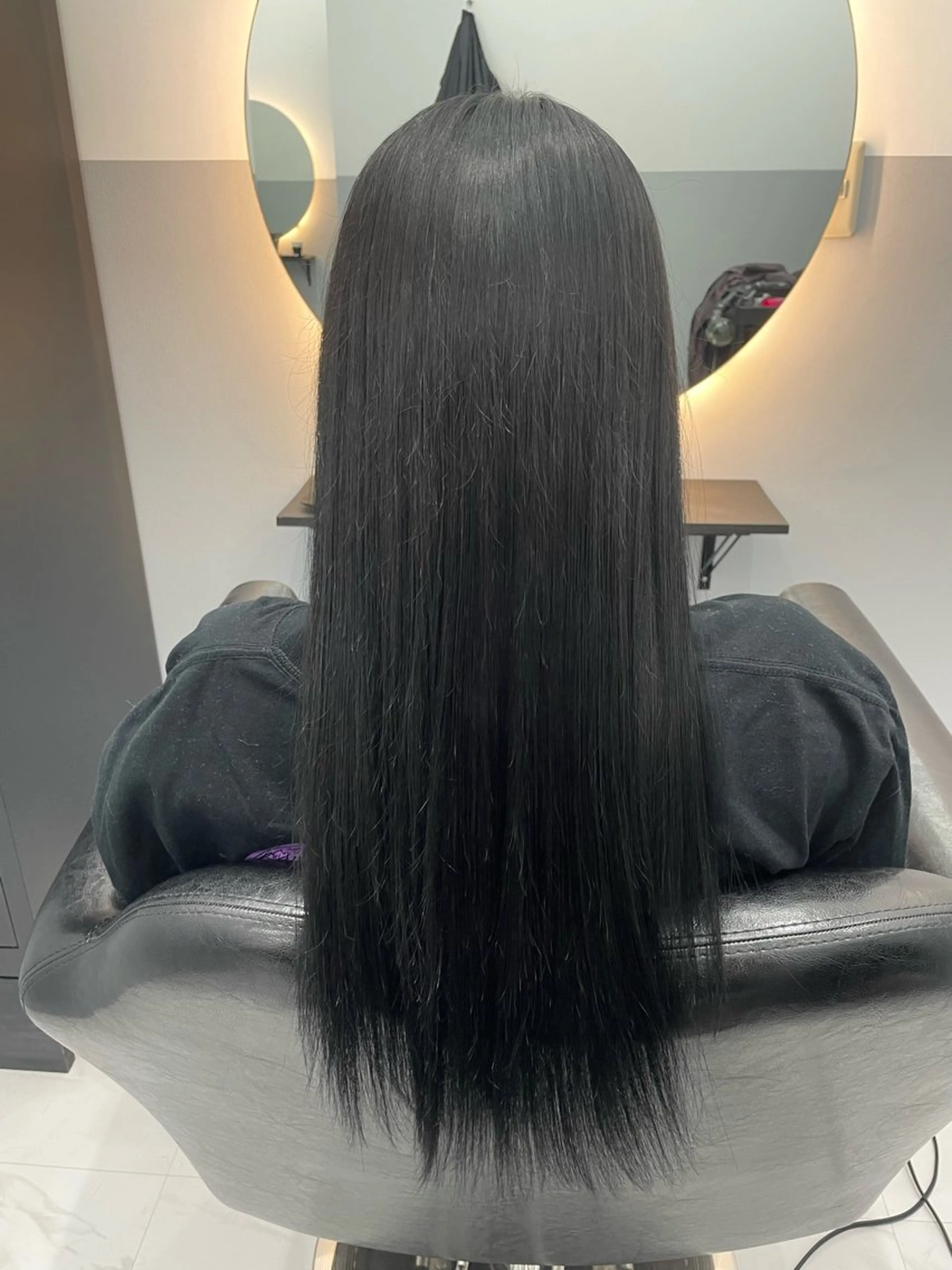 ロング ヘアカラー トリートメント 🦋saki🦋 髪質改善🦋のヘアスタイル