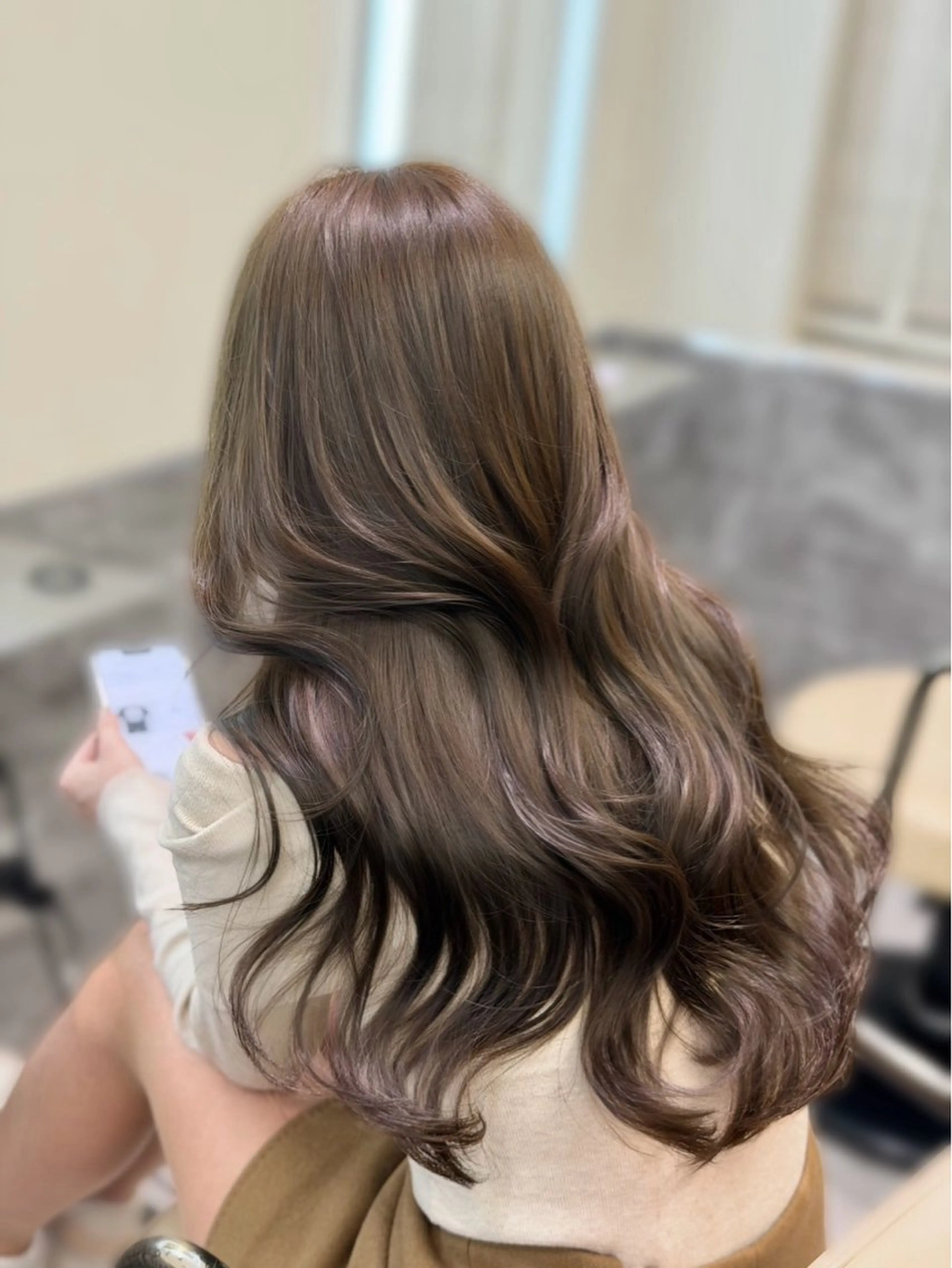 ロング シオン /カットモデル募集中のヘアスタイル