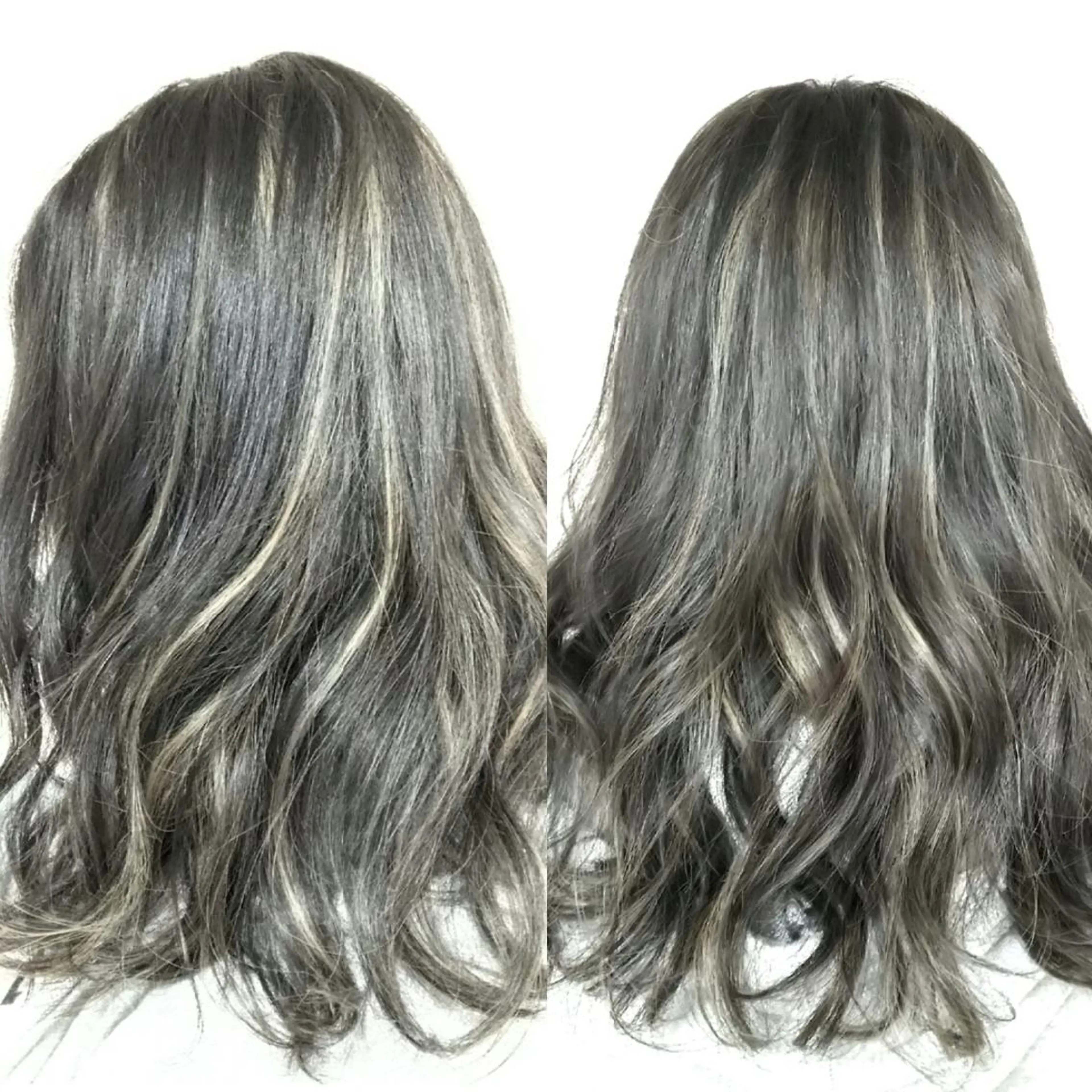 セミロング ロング カラー ハイライトカラー ハイライト 【Sweep】おじま のぞみのヘアスタイル