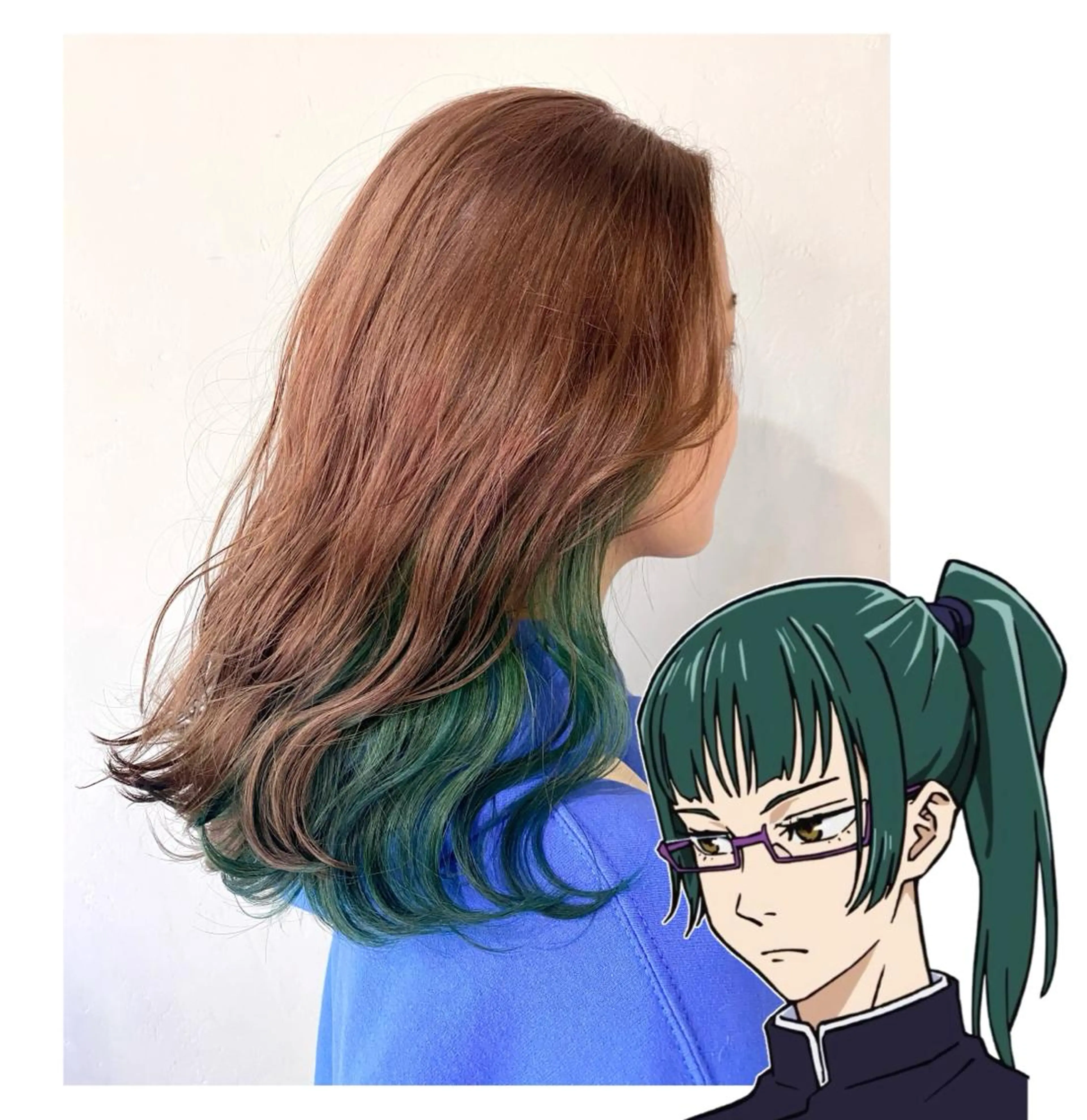 セミロング カラー ヘアカラー GARU-ガル-所属・TSUNO🦖 派手髪/オタク美容師のヘアスタイル