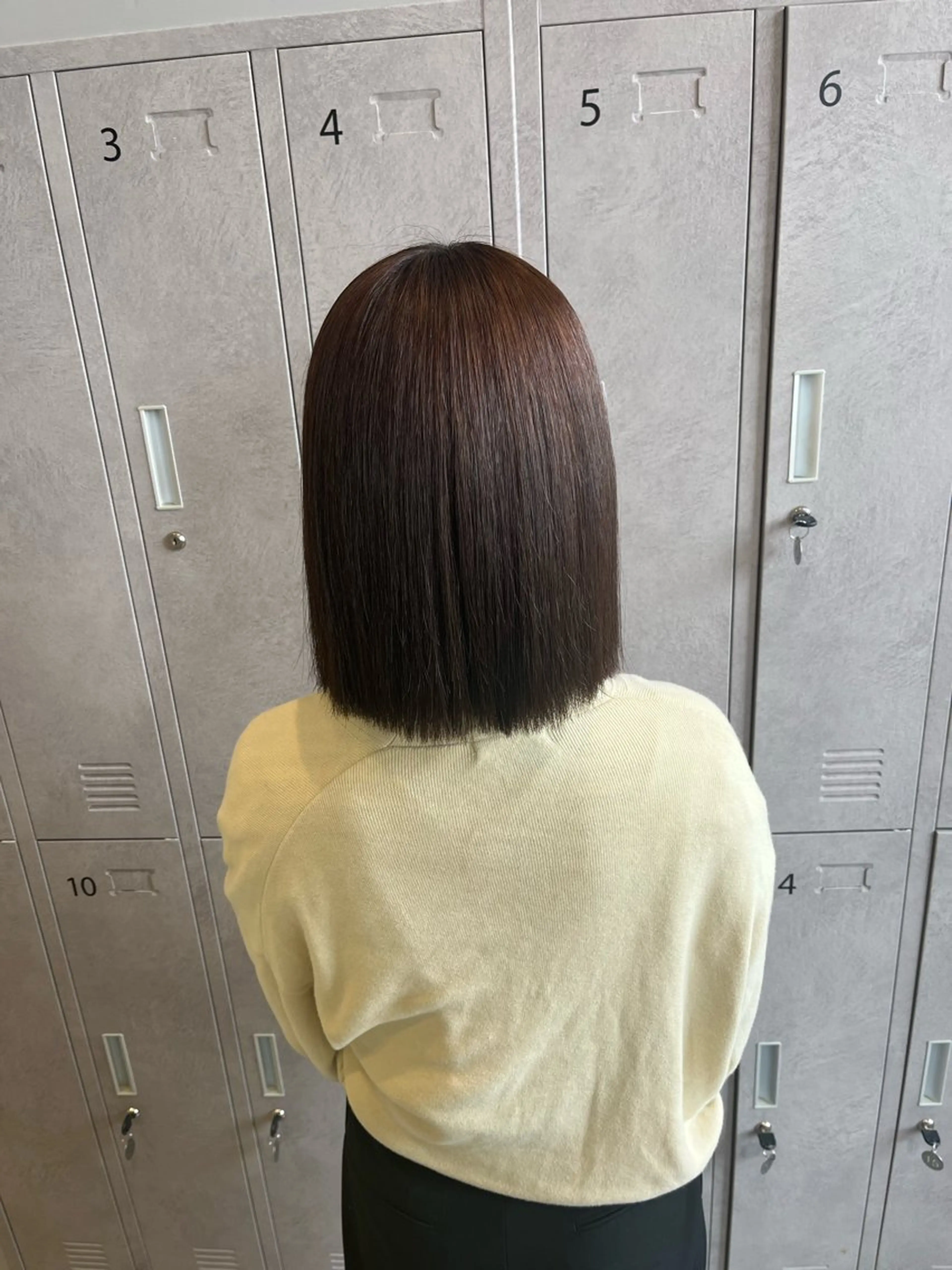 福島 果音のヘアスタイル