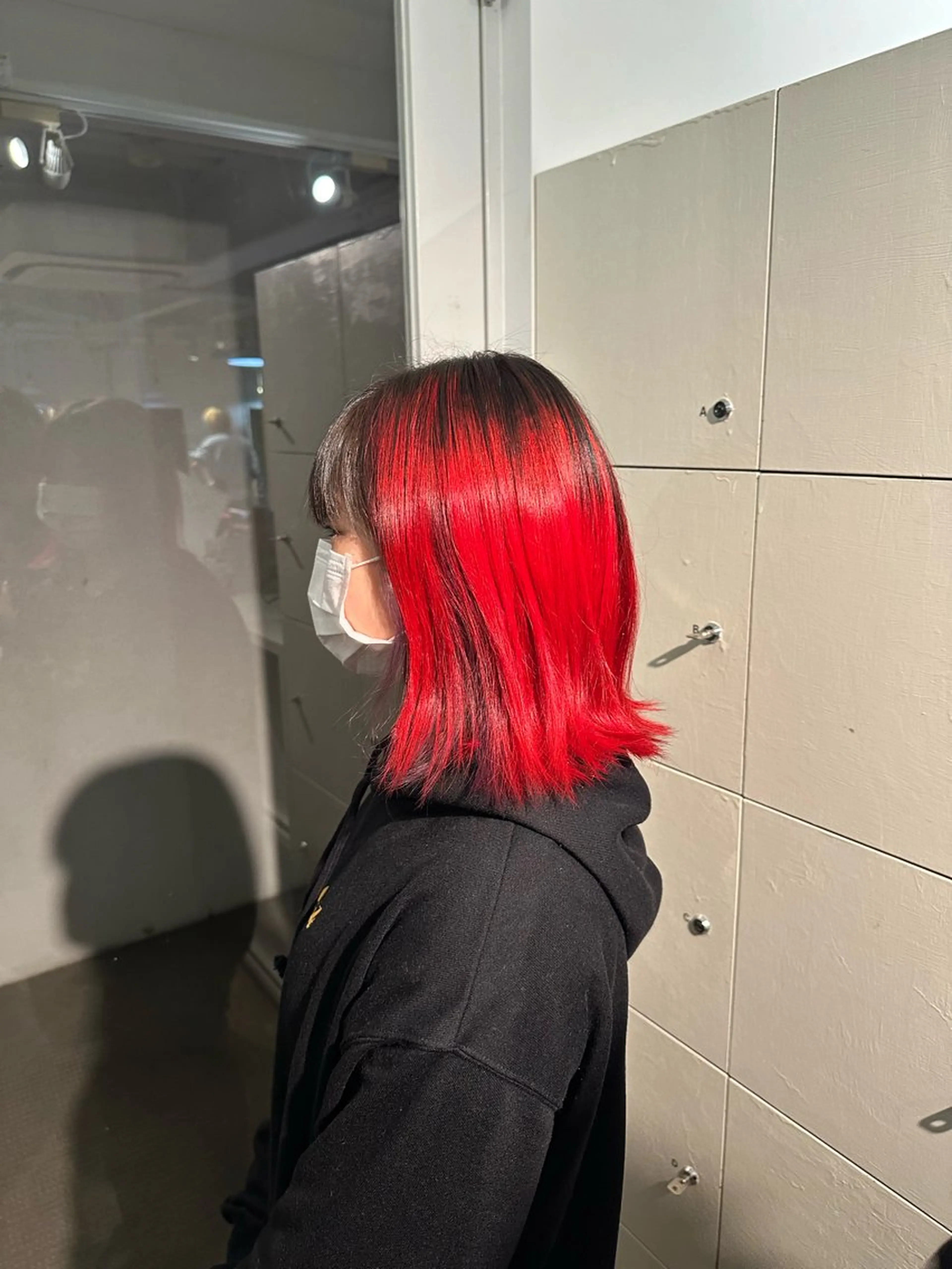 ミディアム カラー ヘアカラー トリートメント ハイトーンカラー が絶対可愛い✨泰聖✨のヘアスタイル