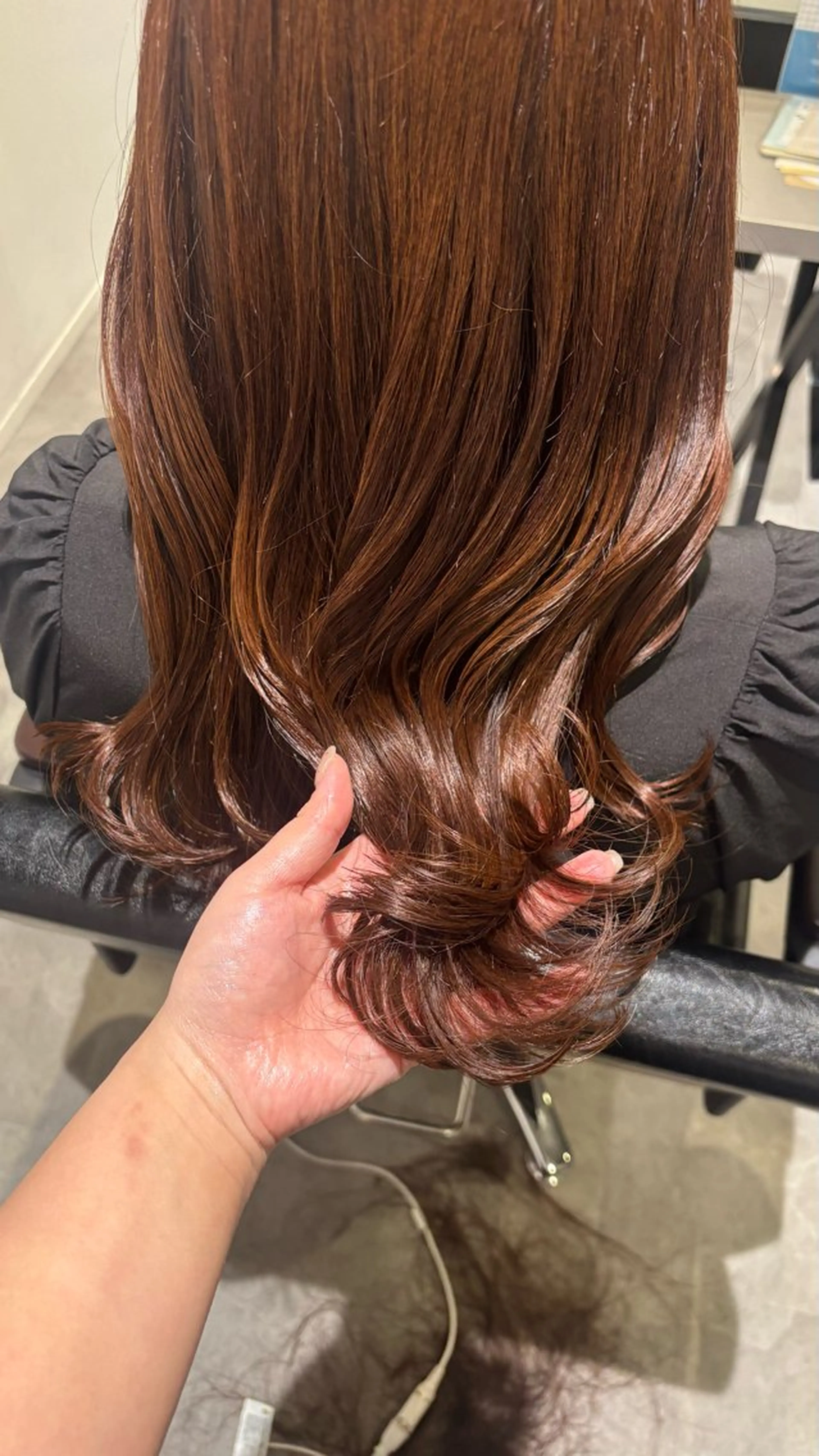 ロング カット ヘアカラー トリートメント YURINO /ボブ ベージュ/ハイトーンのヘアスタイル