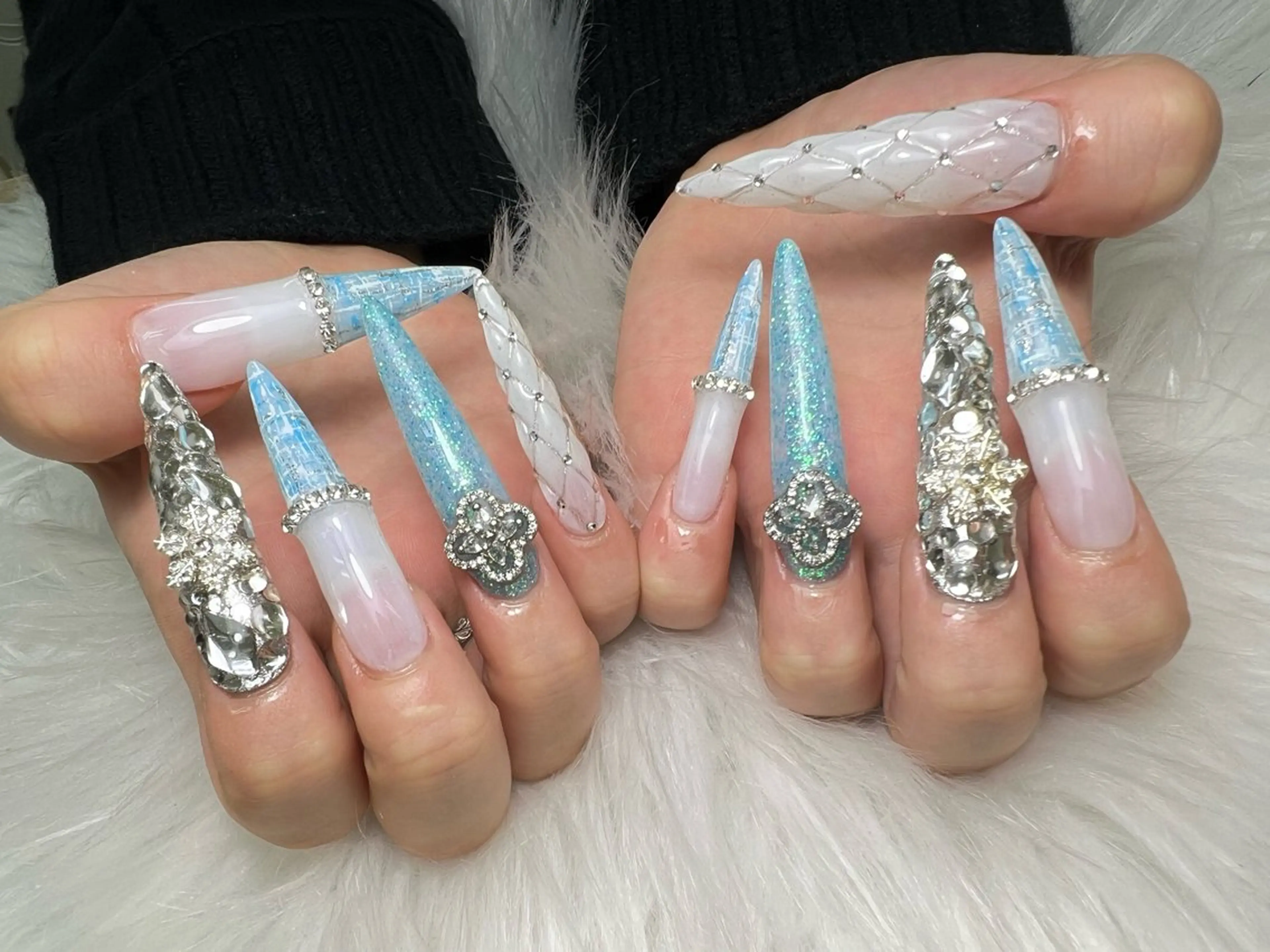 ネイル ハンドネイル Mana‪ ‪·͜· ❤︎‬のネイルデザイン