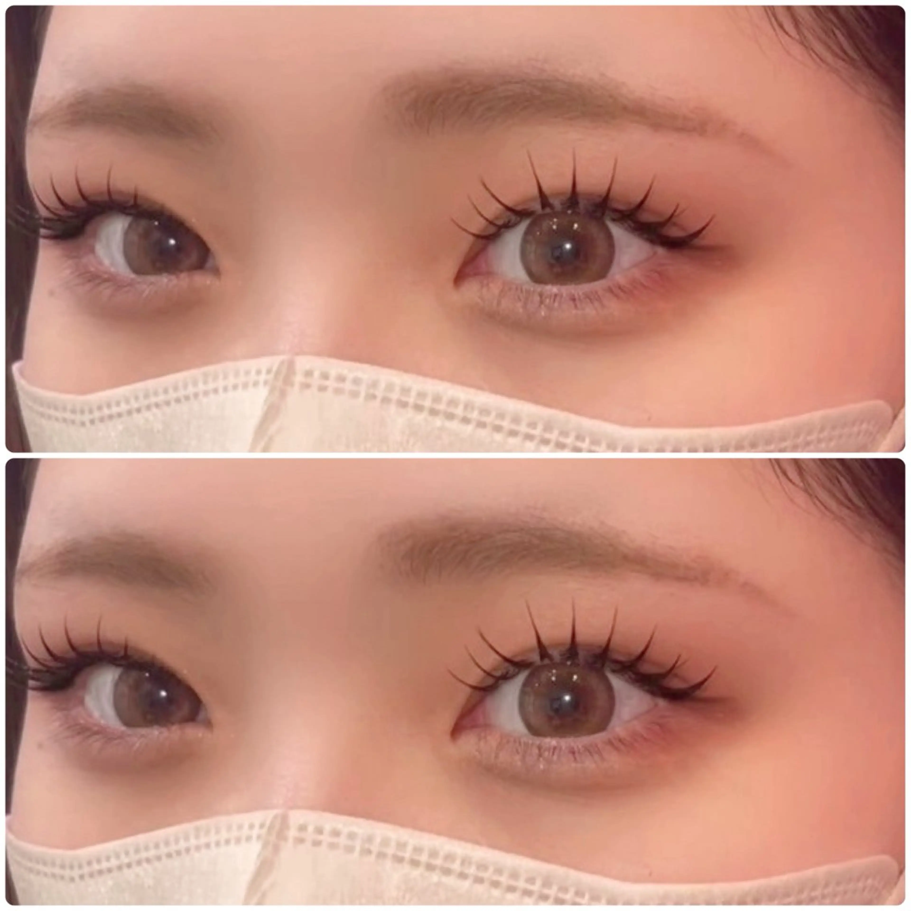 マツエク・マツパ 束感まつ毛 フラットラッシュ カットモデル様 募集中✨武田夏帆のヘアスタイル