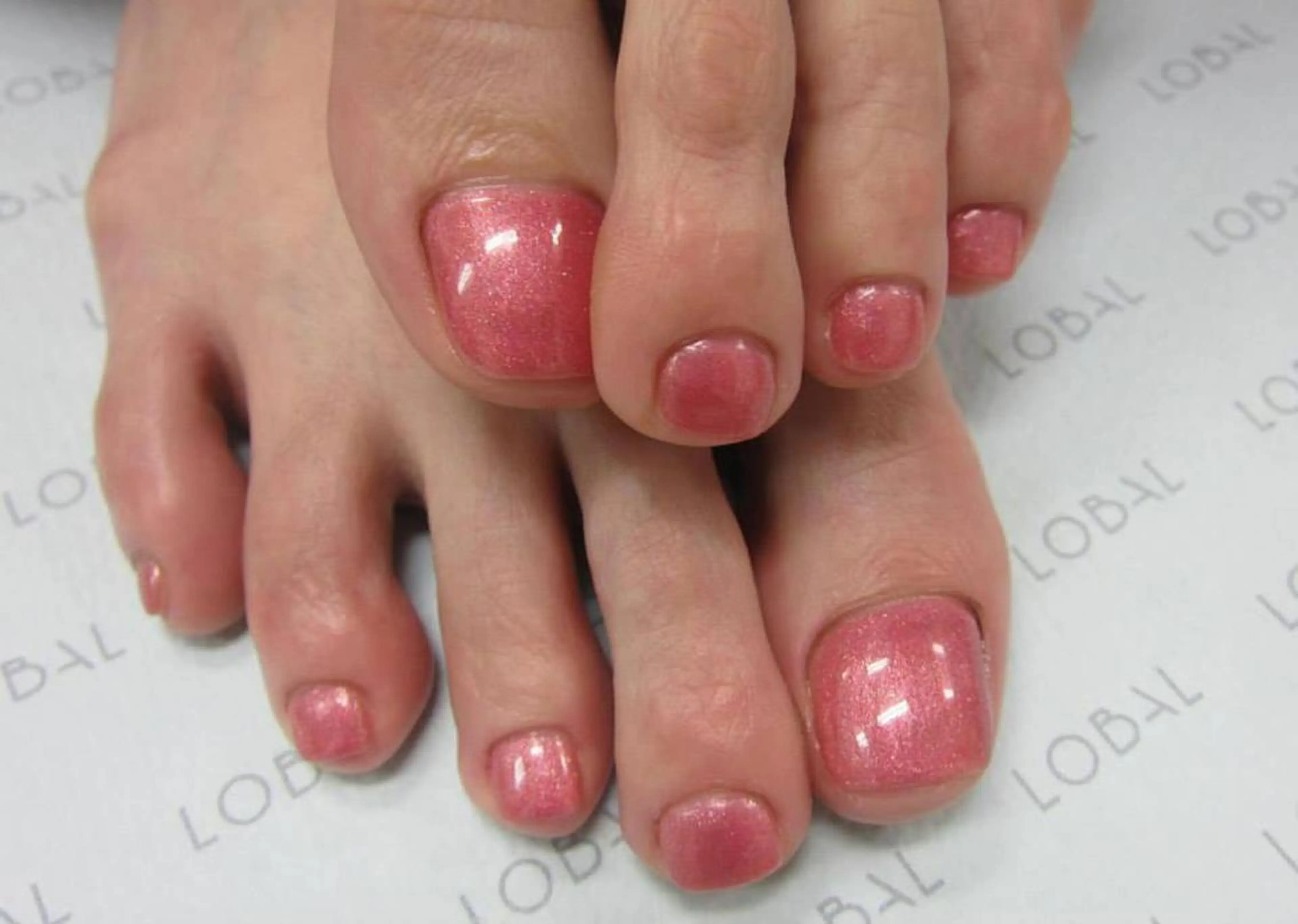 練習モデル フットOPI ジェルカラー ワンカラー⚠️オフなしの方の写真