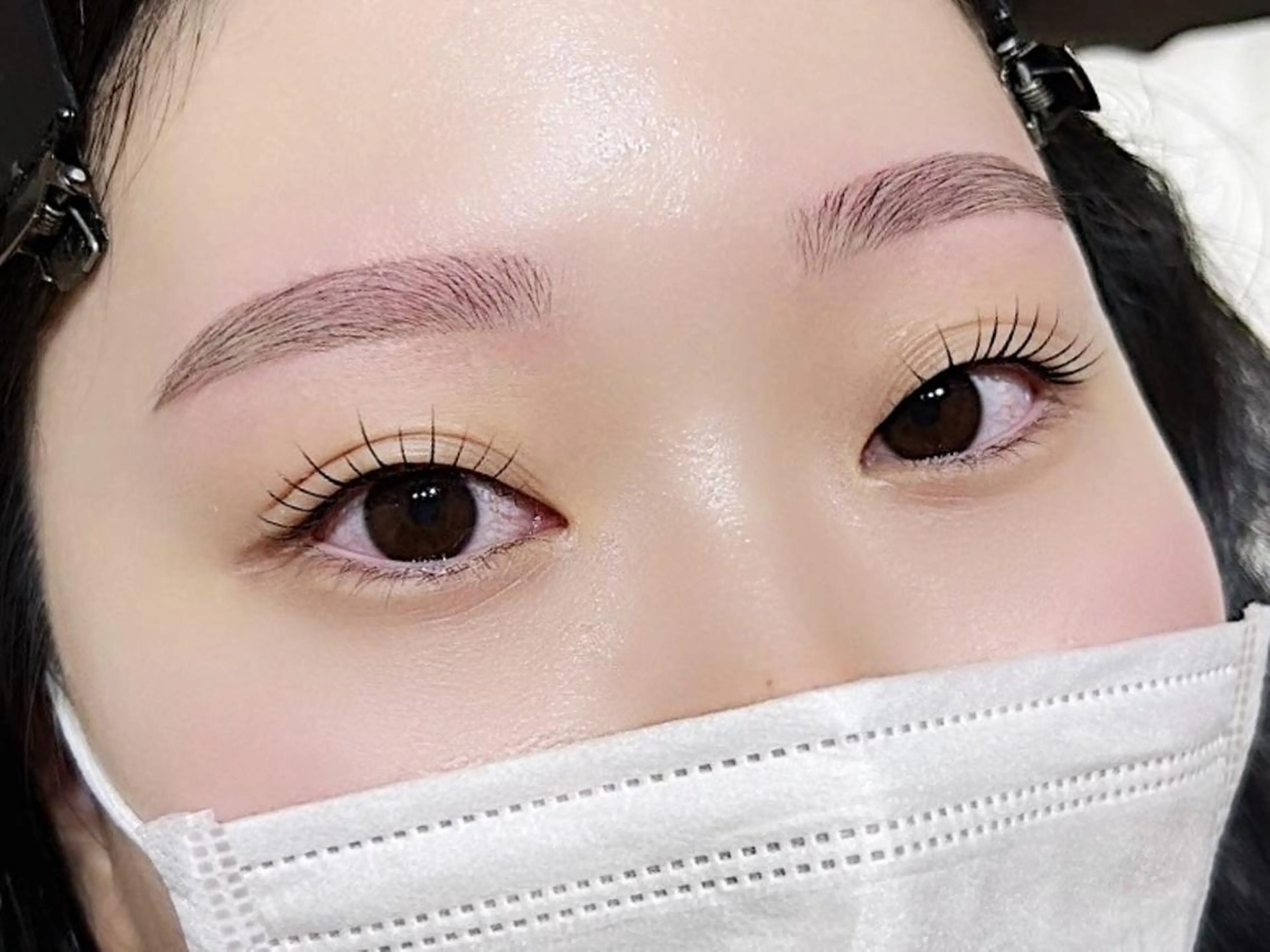 マツエク・マツパ パリジェンヌラッシュリフト 一重×まつ毛パーマ 吉澤 奈菜の眉毛・アイブロウイメージ