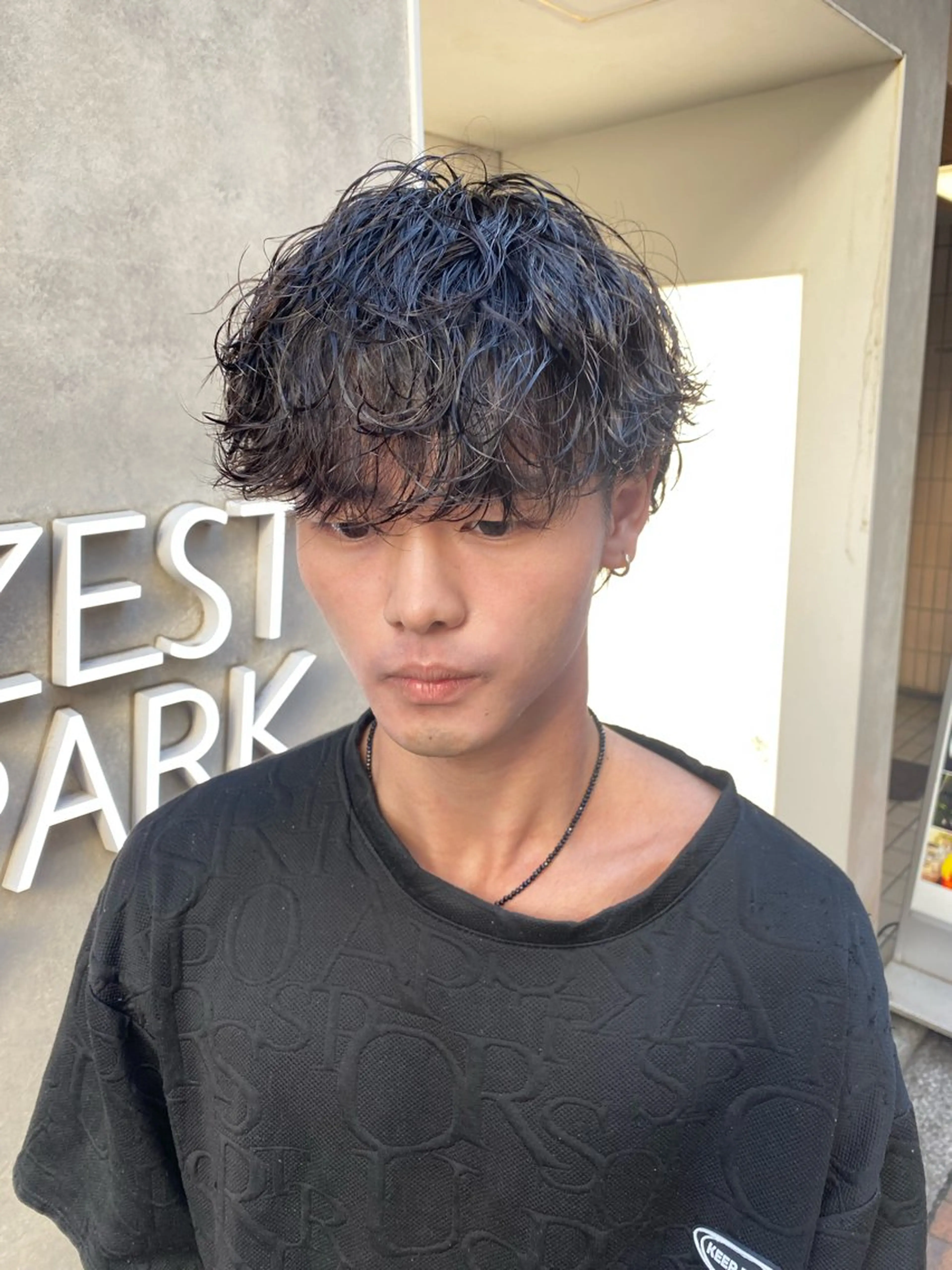 パーマ メンズ 新宿【メンズパーマ】 塩澤太一のヘアスタイル