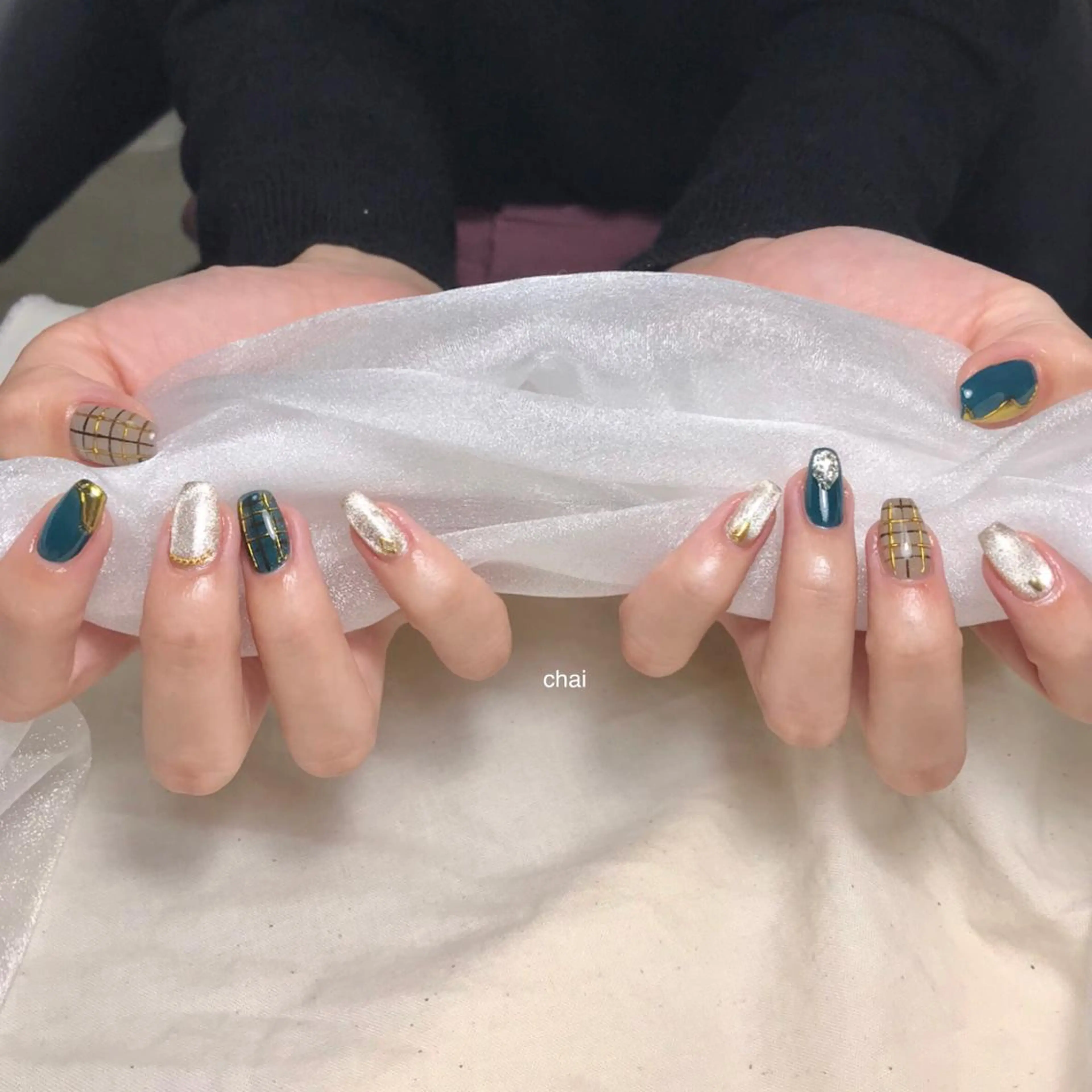ネイル ハンドネイル 💅chainail _aiのネイルデザイン