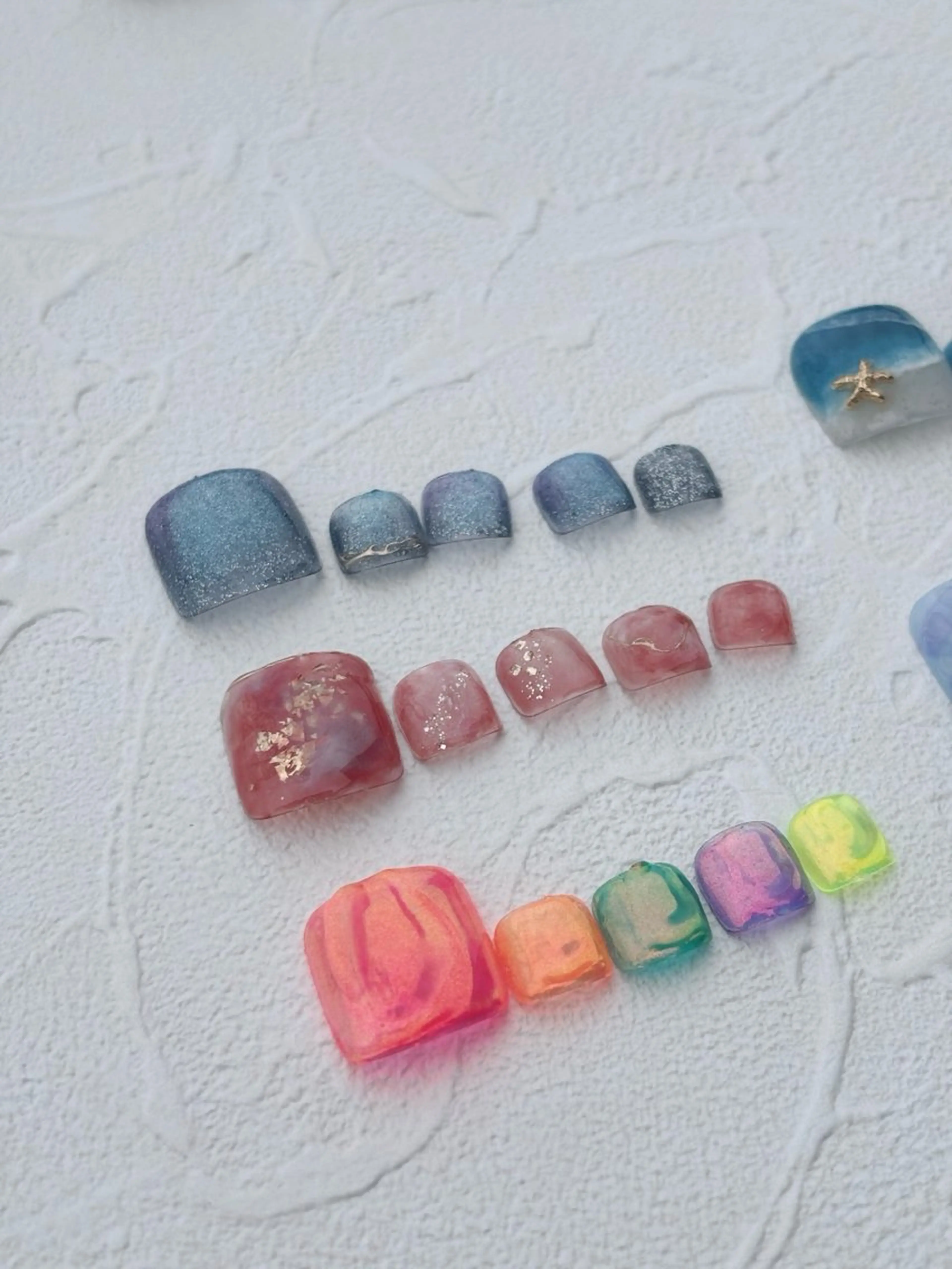 ネイル フットネイル フットネイル nail salon Lanaのネイルデザイン