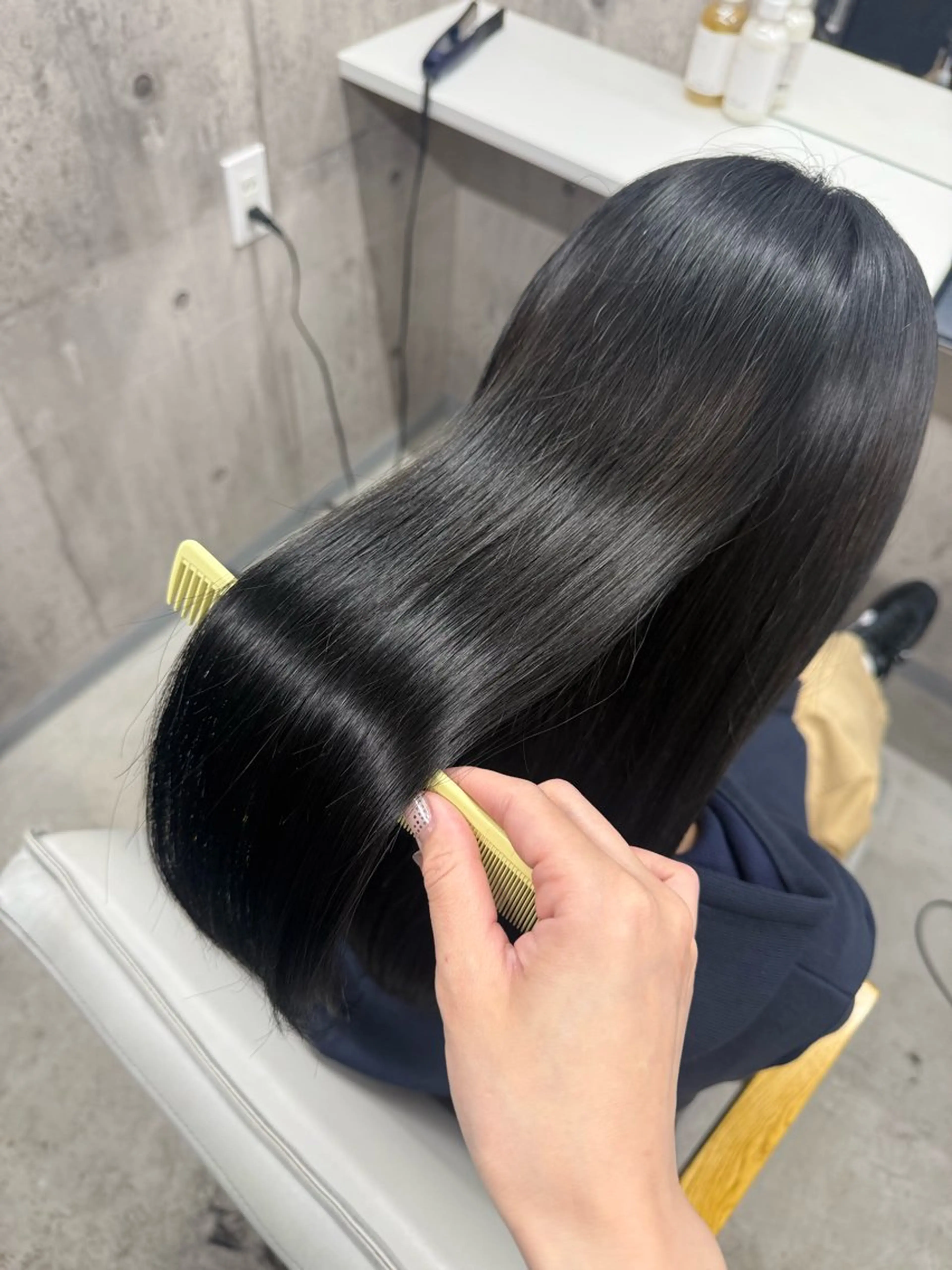 ロング カット トリートメント ageless/ 髪質改善marinaのヘアスタイル