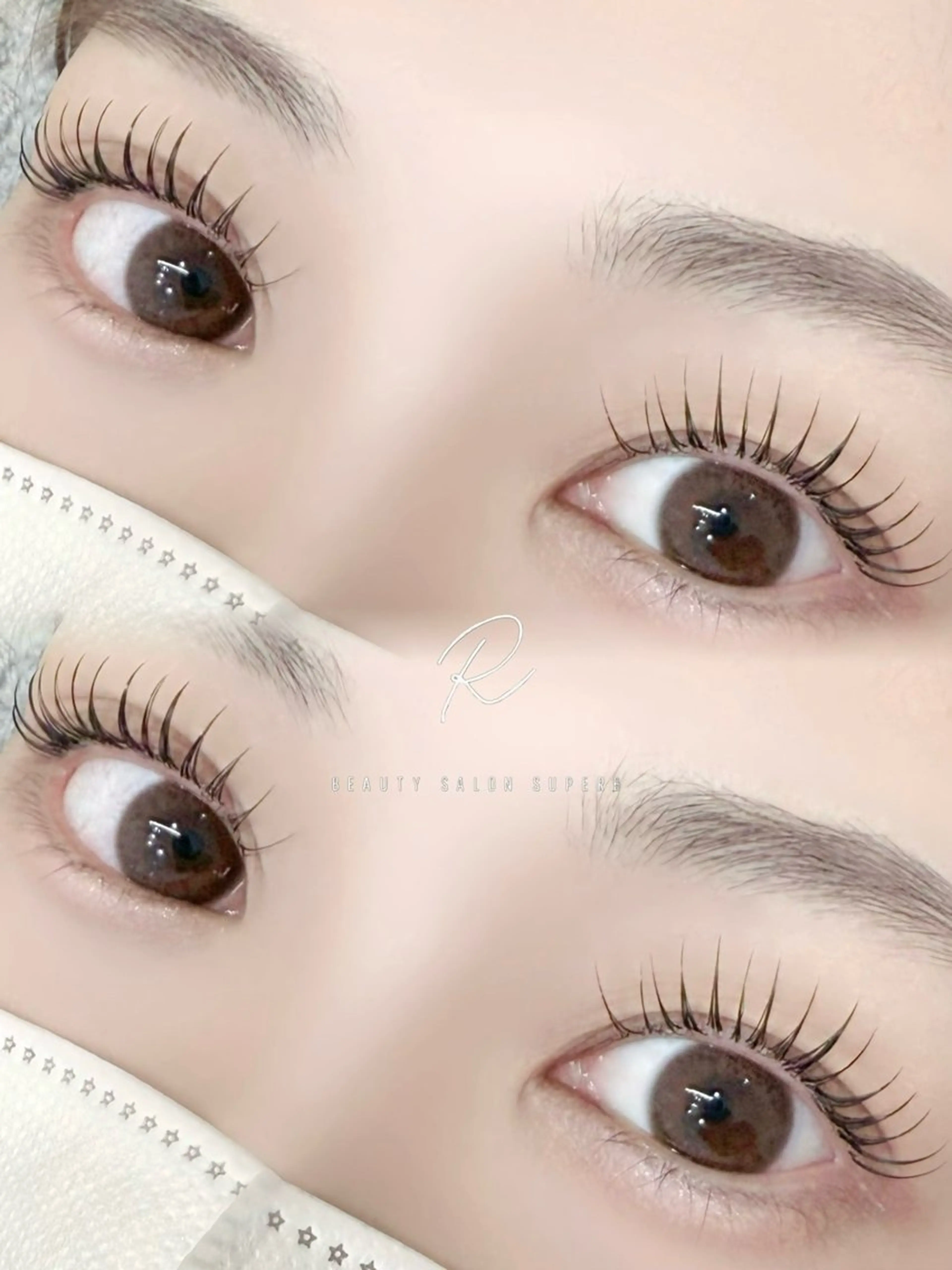 マツエク・マツパ WHITE EYE YUINAのマツエク・マツパデザイン