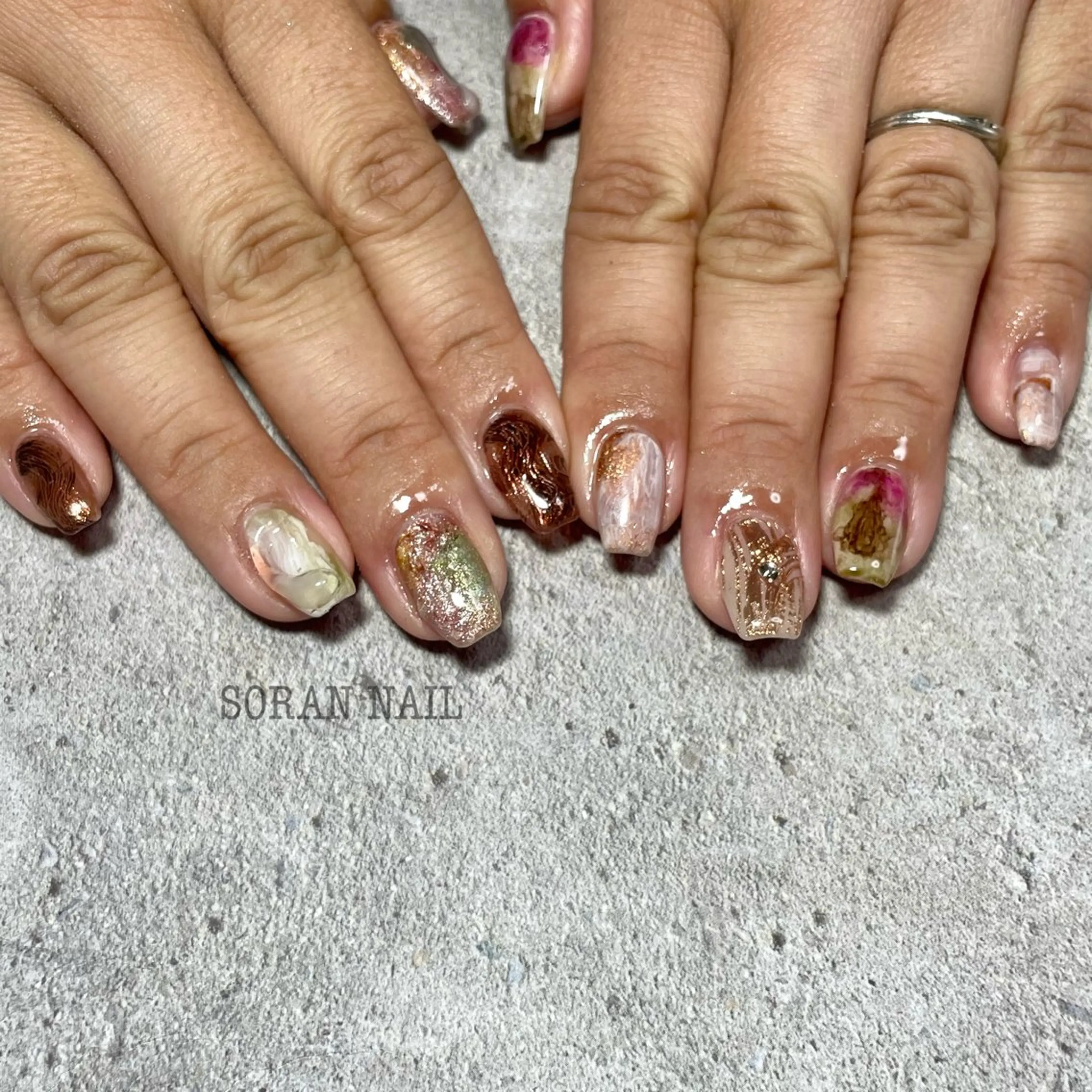 ネイル ハンドネイル soran nailのネイルデザイン