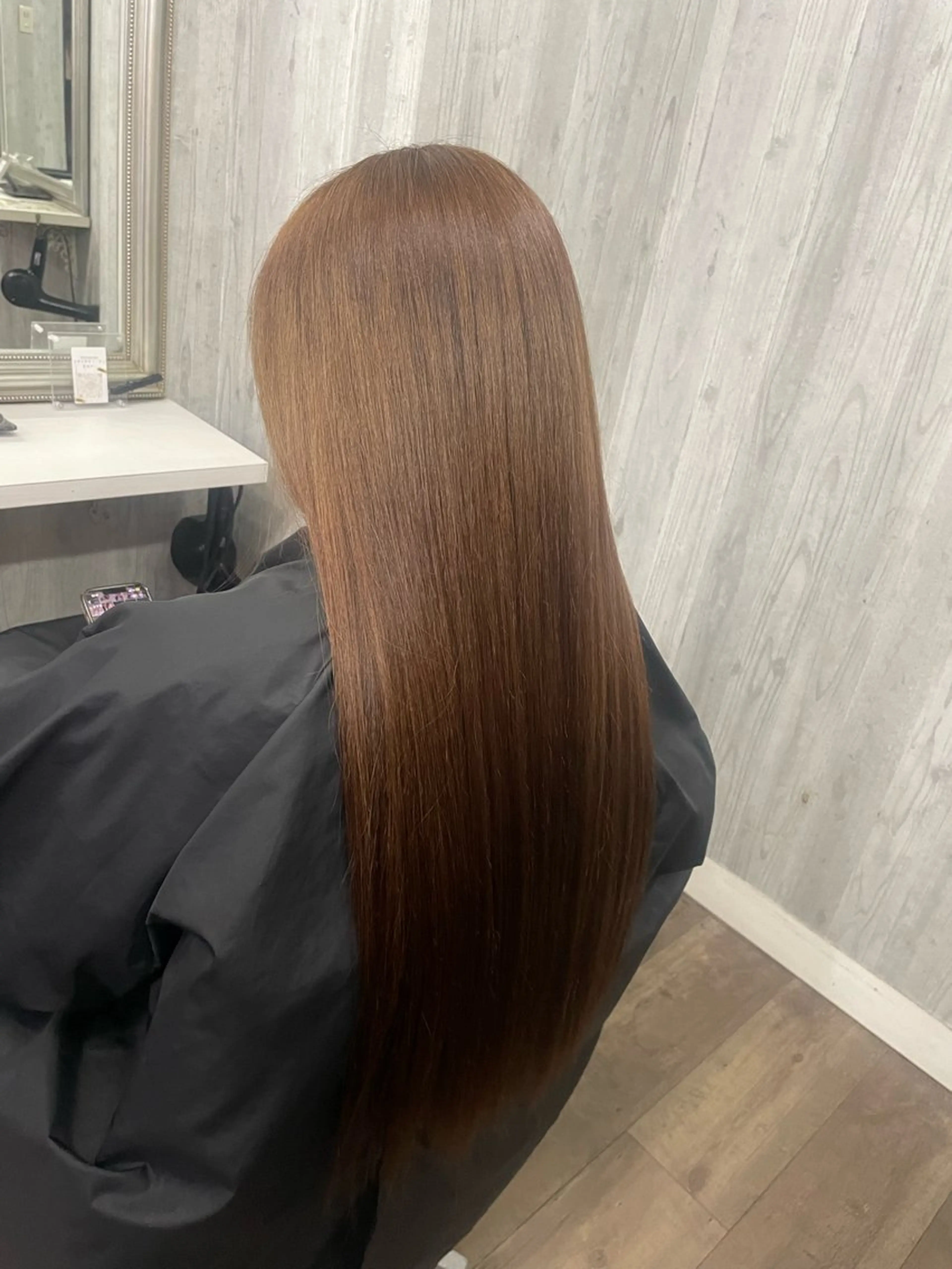 🥨前髪、顔まわり縮毛矯正🥨➕前髪カット➕コラーゲントリートメント💫の写真