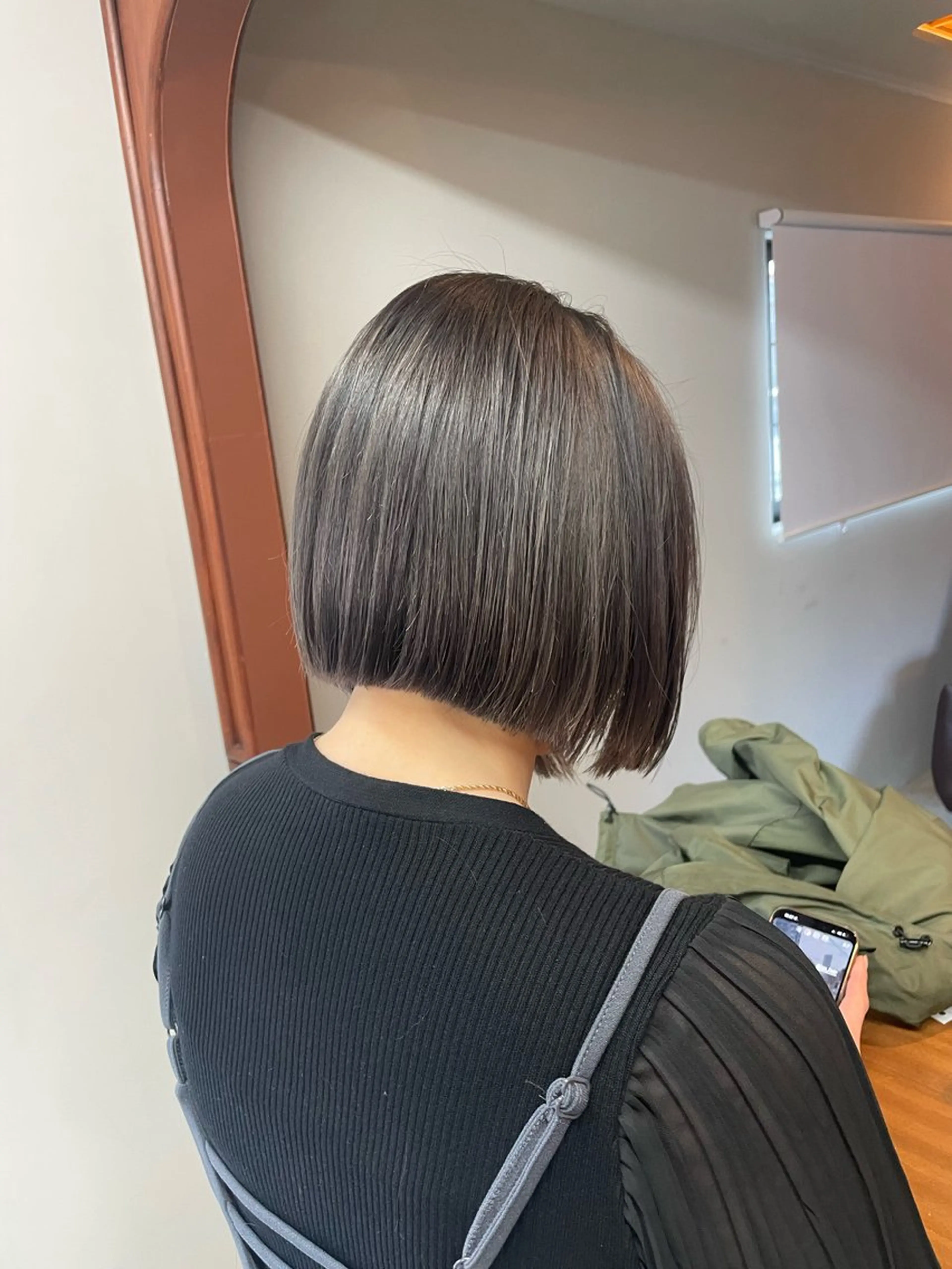 ショート カラー ブリーチ ボブ 五十嵐 雄毅のヘアスタイル