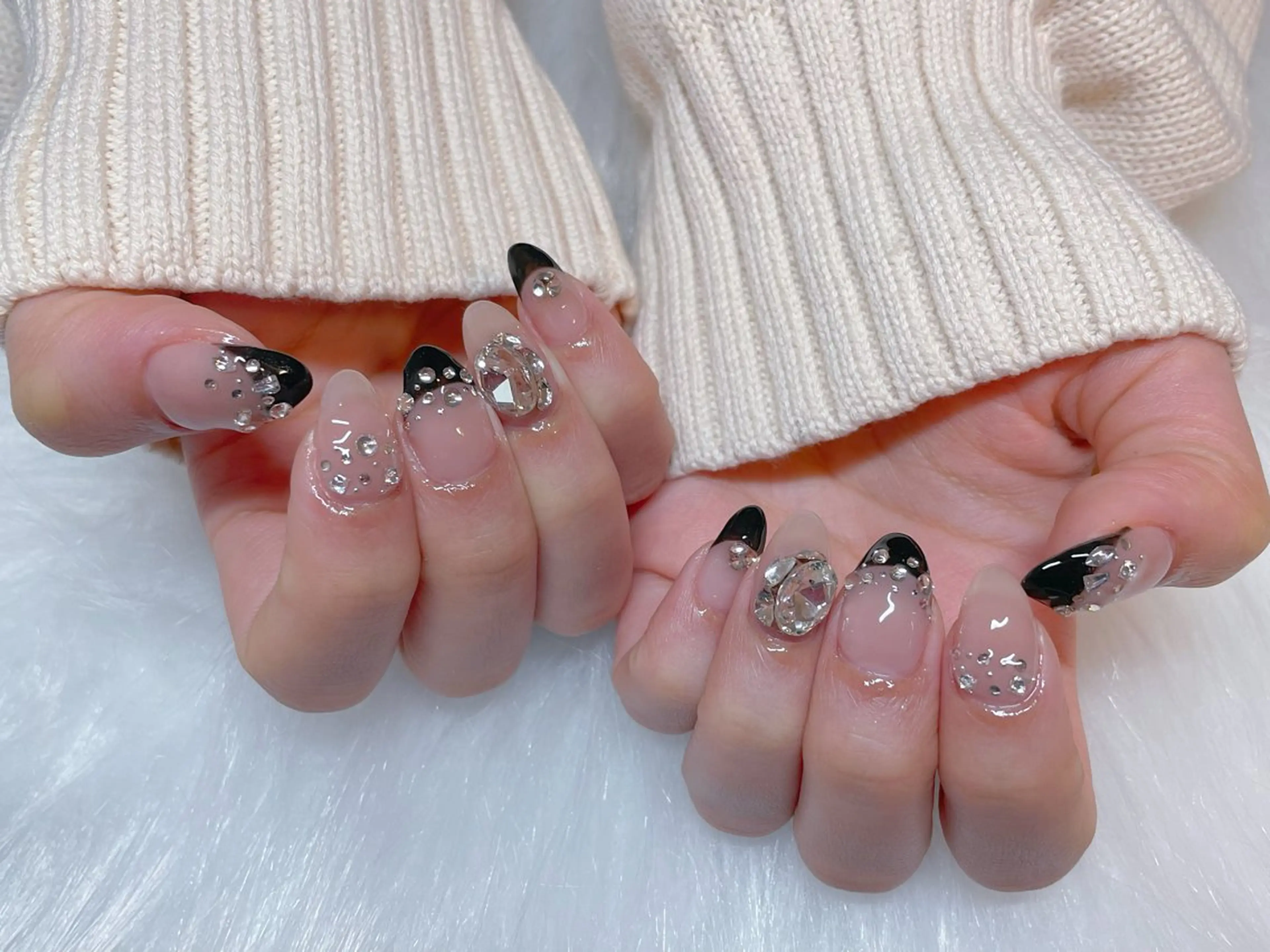 ネイル フレンチネイル ジェルネイル ワンカラーネイル ワンホンネイル ハンドネイル エン Nail salonのネイルデザイン