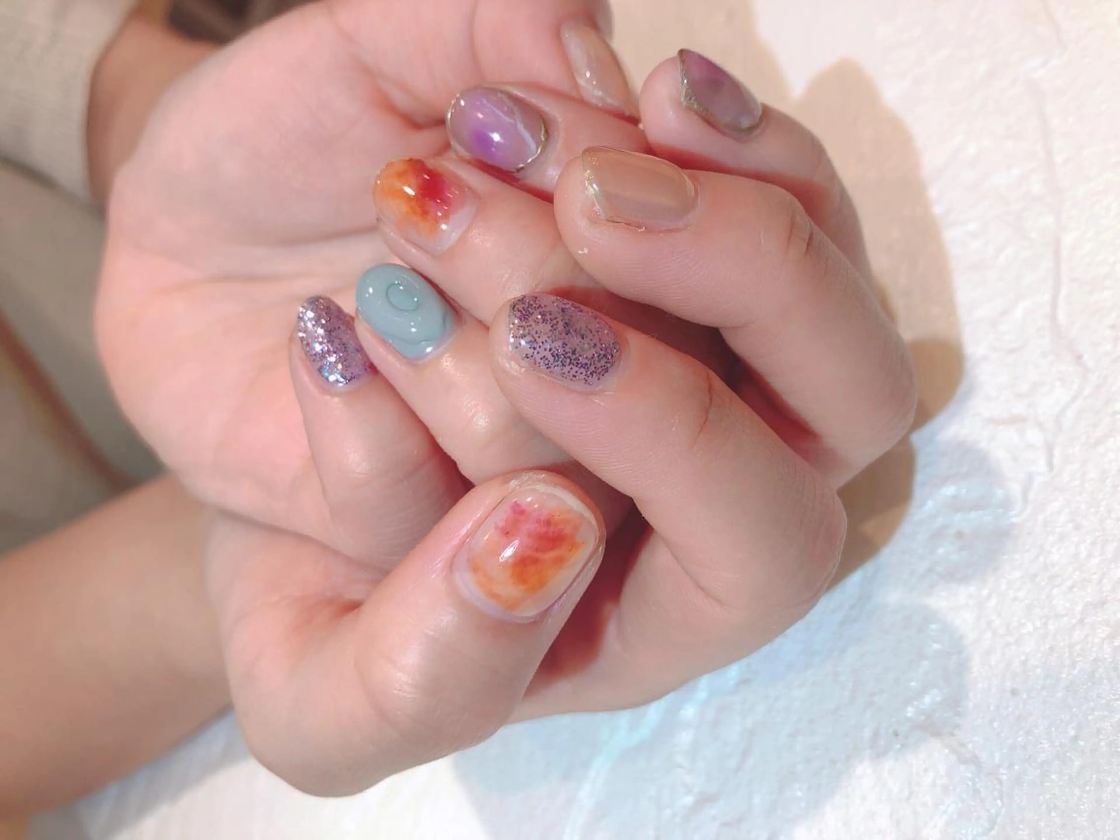 ネイル ハンドネイル 鈴木 優菜のネイルデザイン