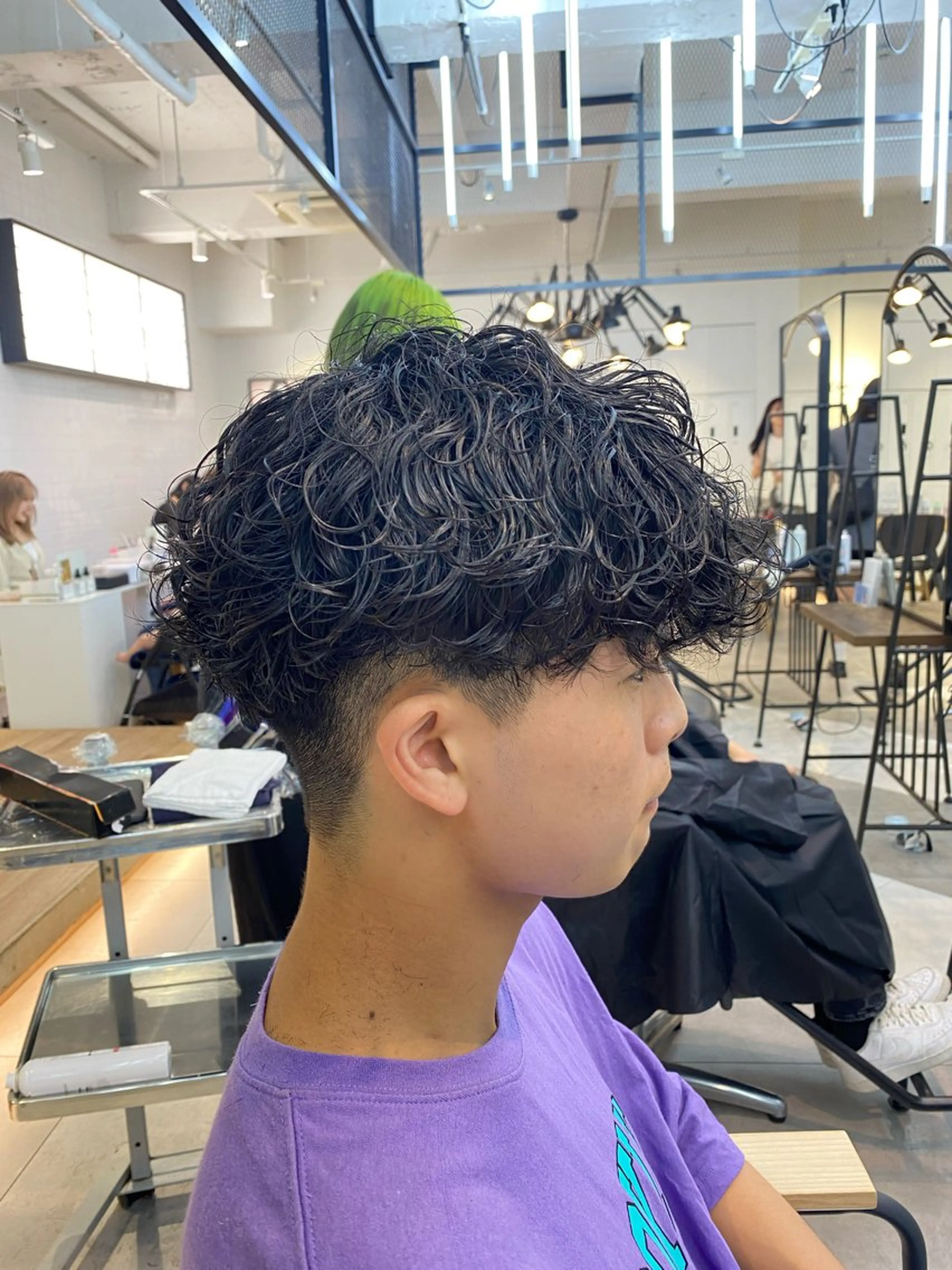 パーマ メンズ 新宿【メンズパーマ】 塩澤太一のヘアスタイル