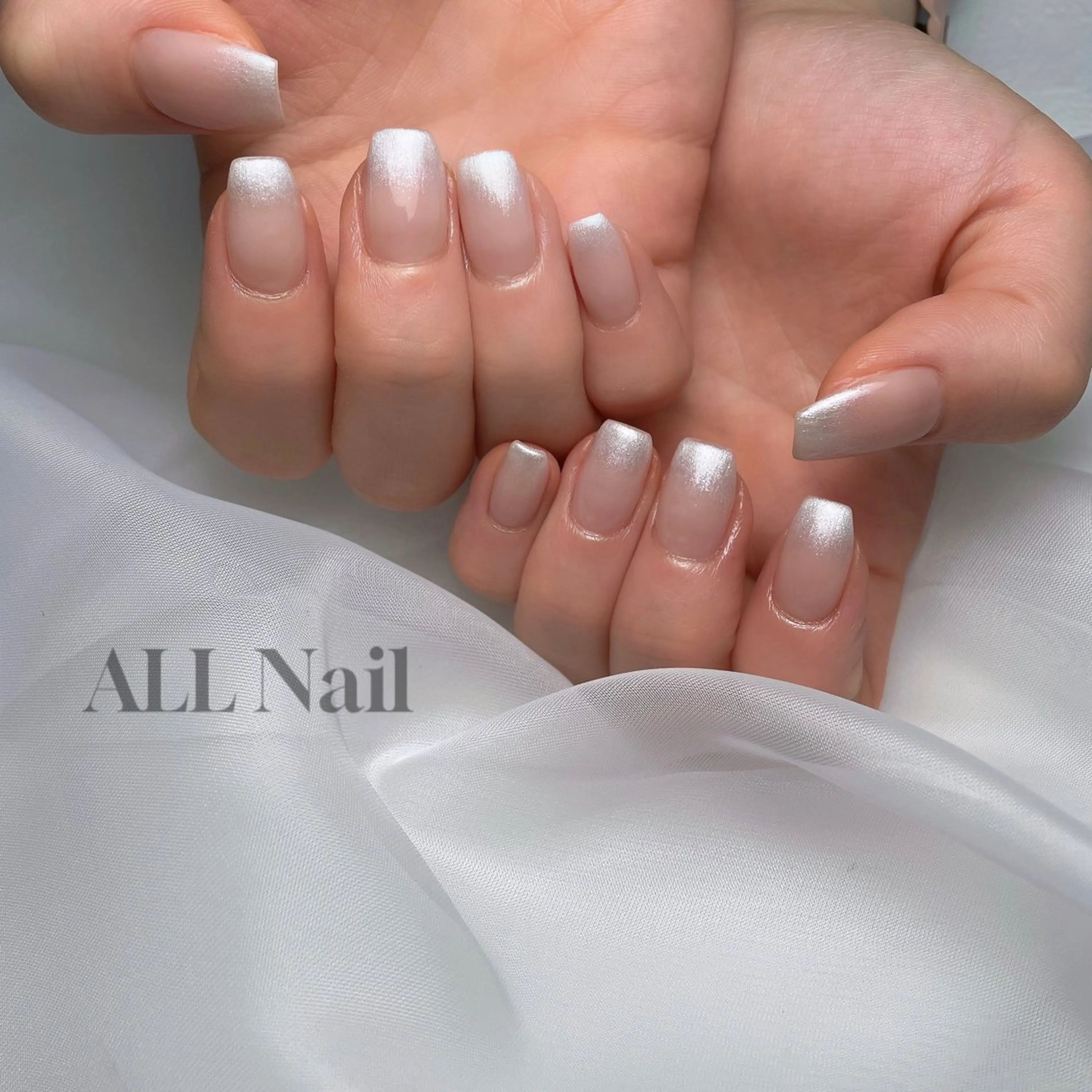 ネイル グラデーション ホワイト ALL Nail &whiteningのその他イメージ