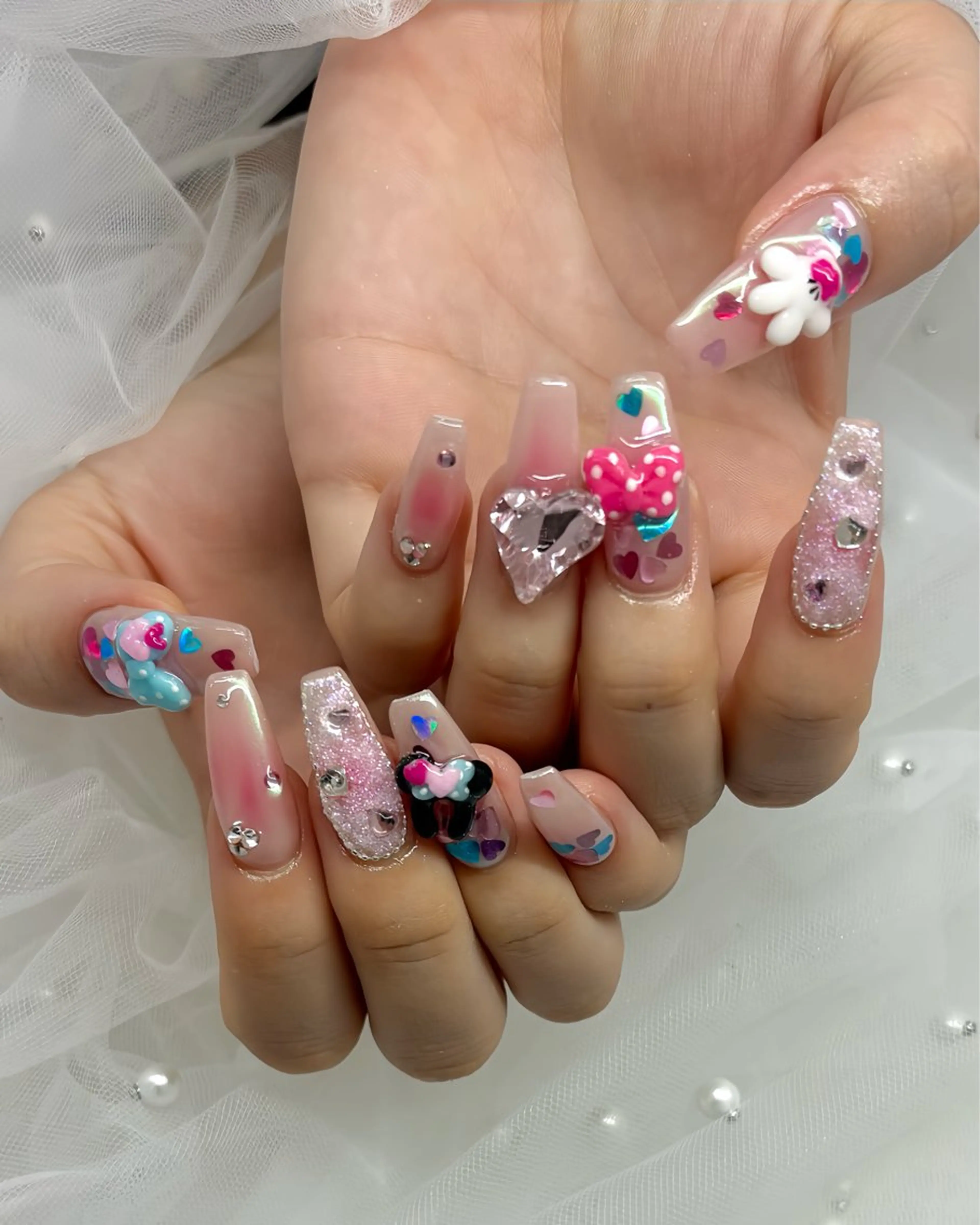 ネイル 持ち込み 完全プライベート サロンYUZUHAのネイルデザイン