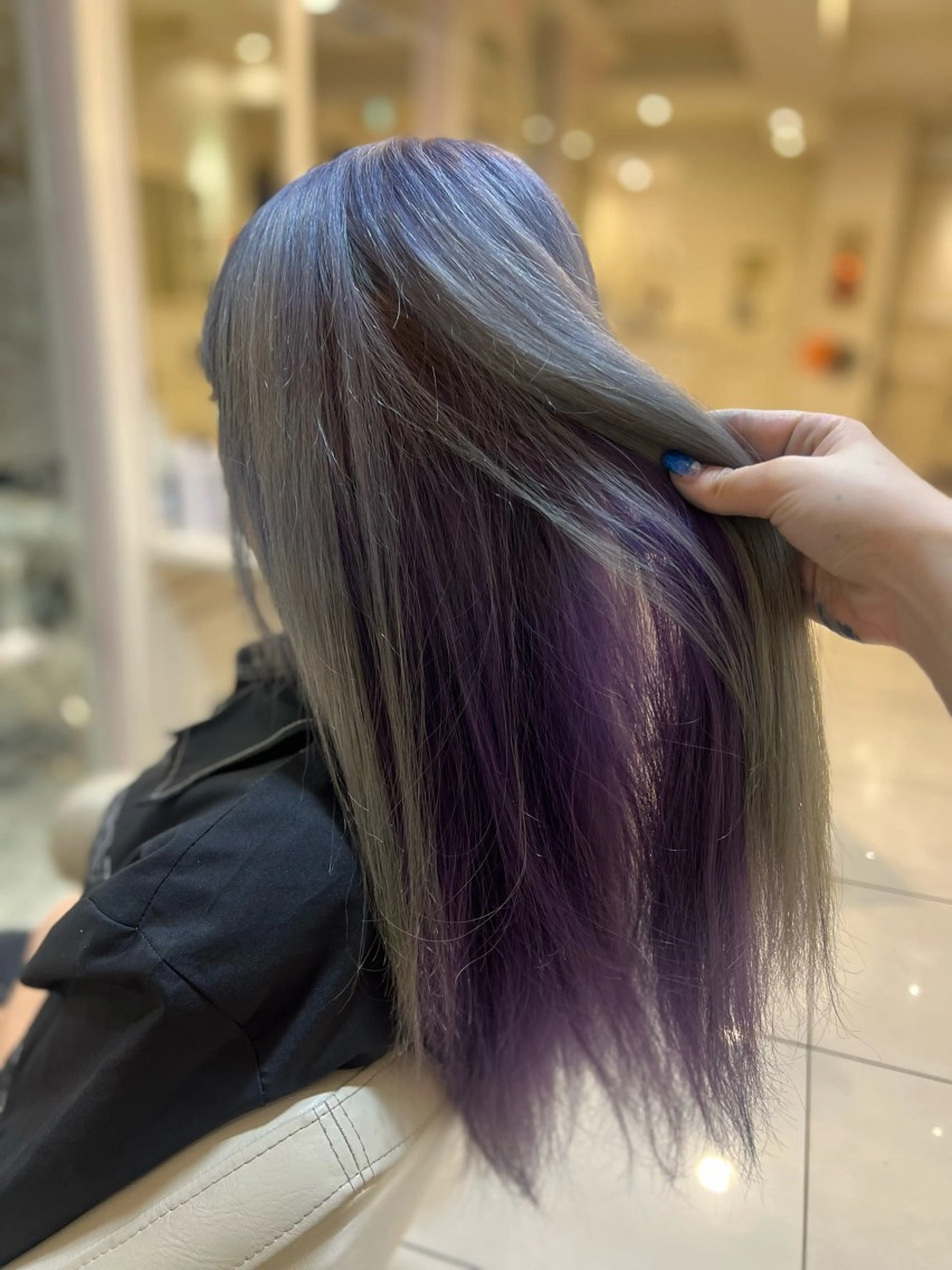 ロング 💎ハイトーン/ レイヤー💎千田りえのヘアスタイル