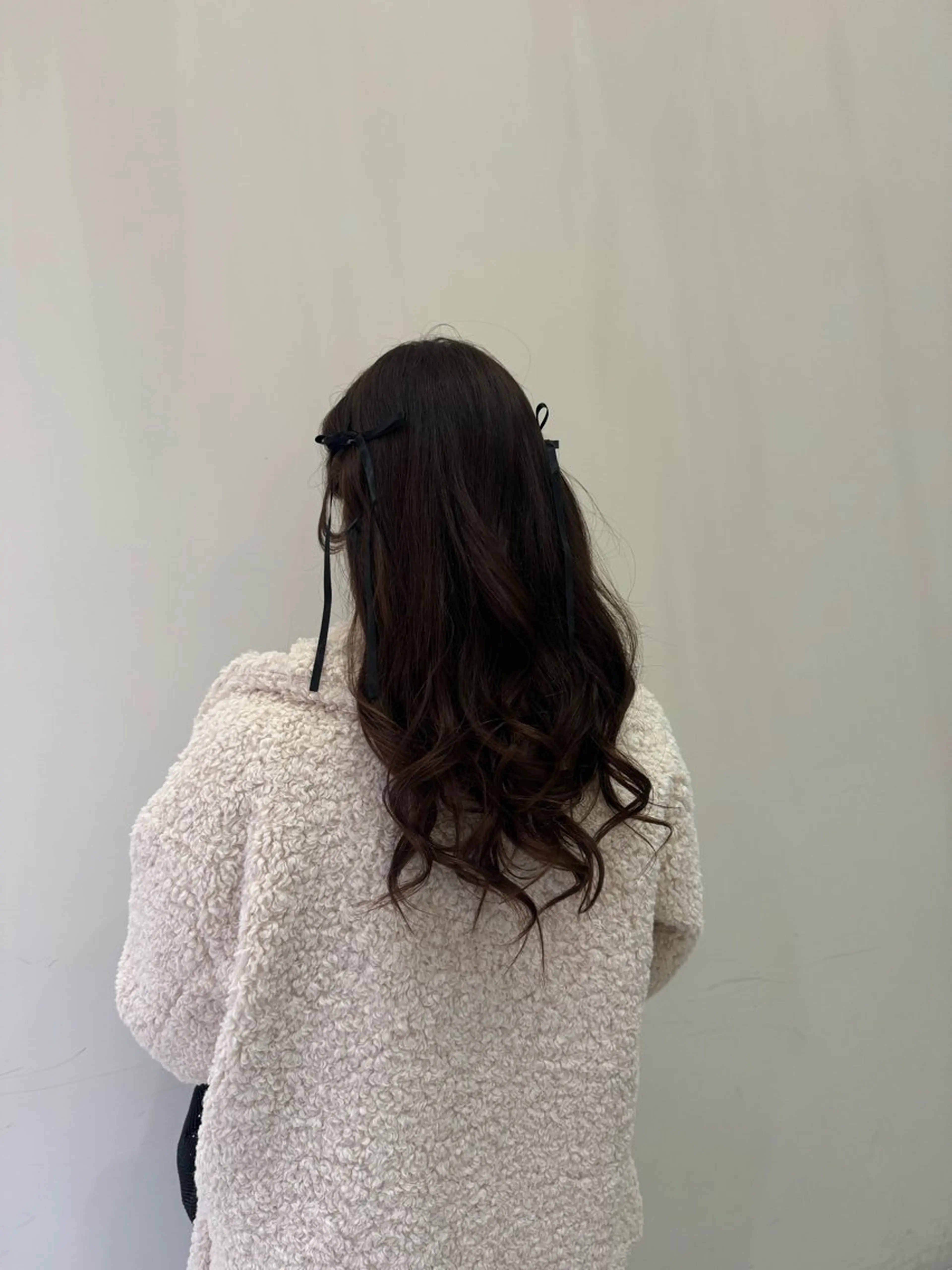 ヘアアレンジ レイヤー/顔周り/透 明感カラー/うる艶のヘアスタイル