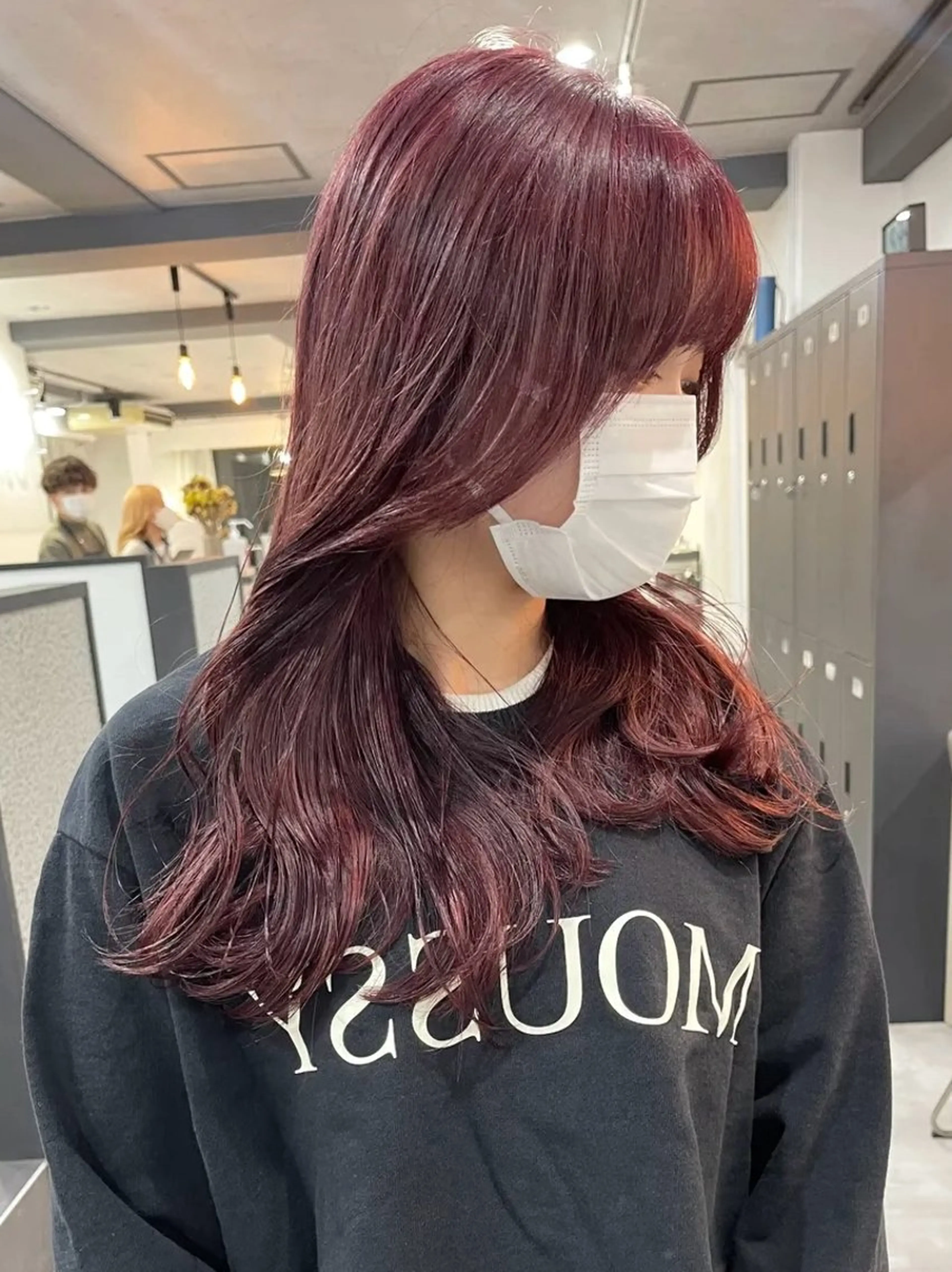 カラー ヘアカラー トウマ｜色落ちまで可 愛いハイトーン✨横浜のヘアスタイル