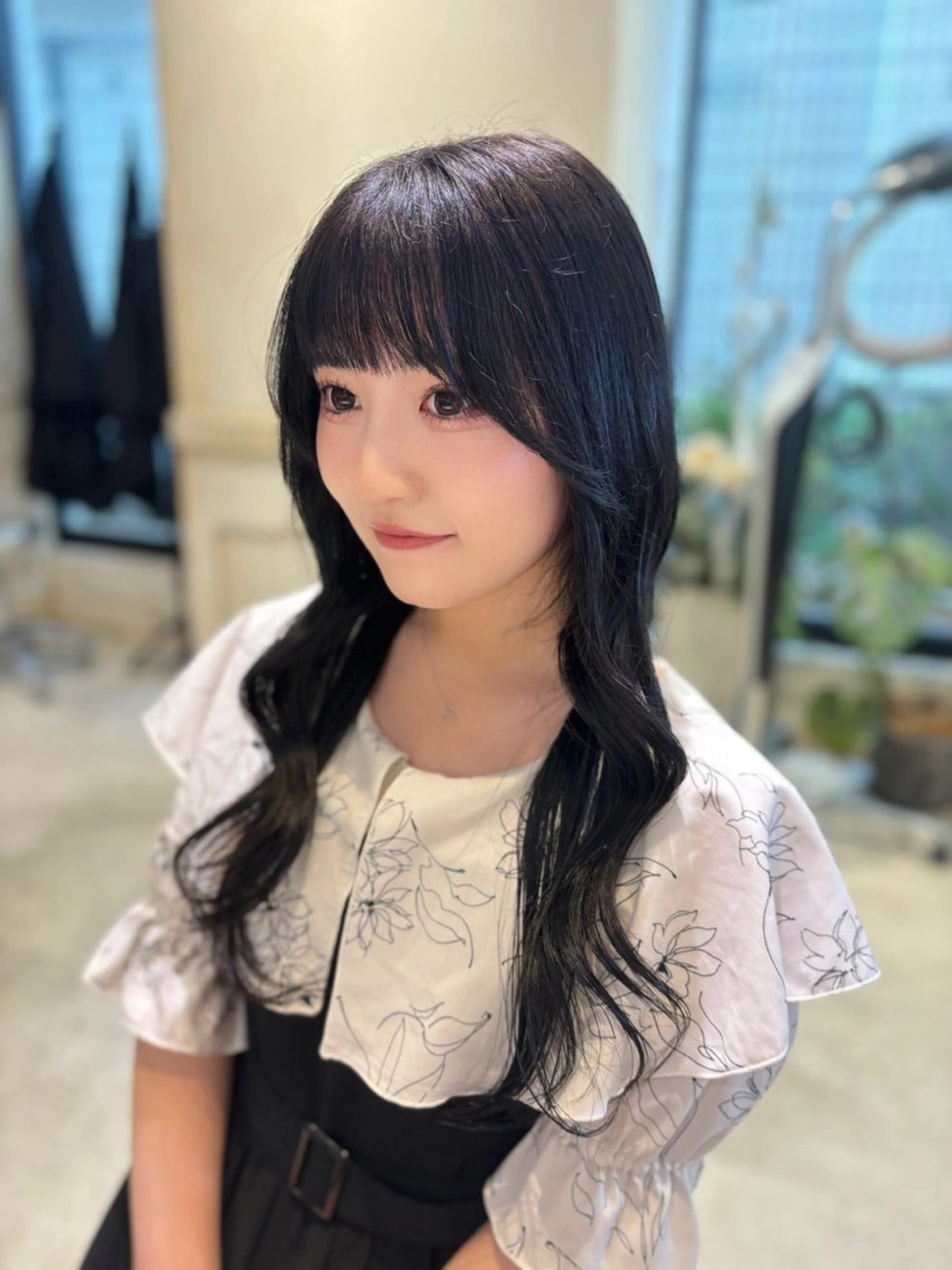 ロング 🌷ピンク/韓国風 暖色カラー ゆい🌷のヘアスタイル