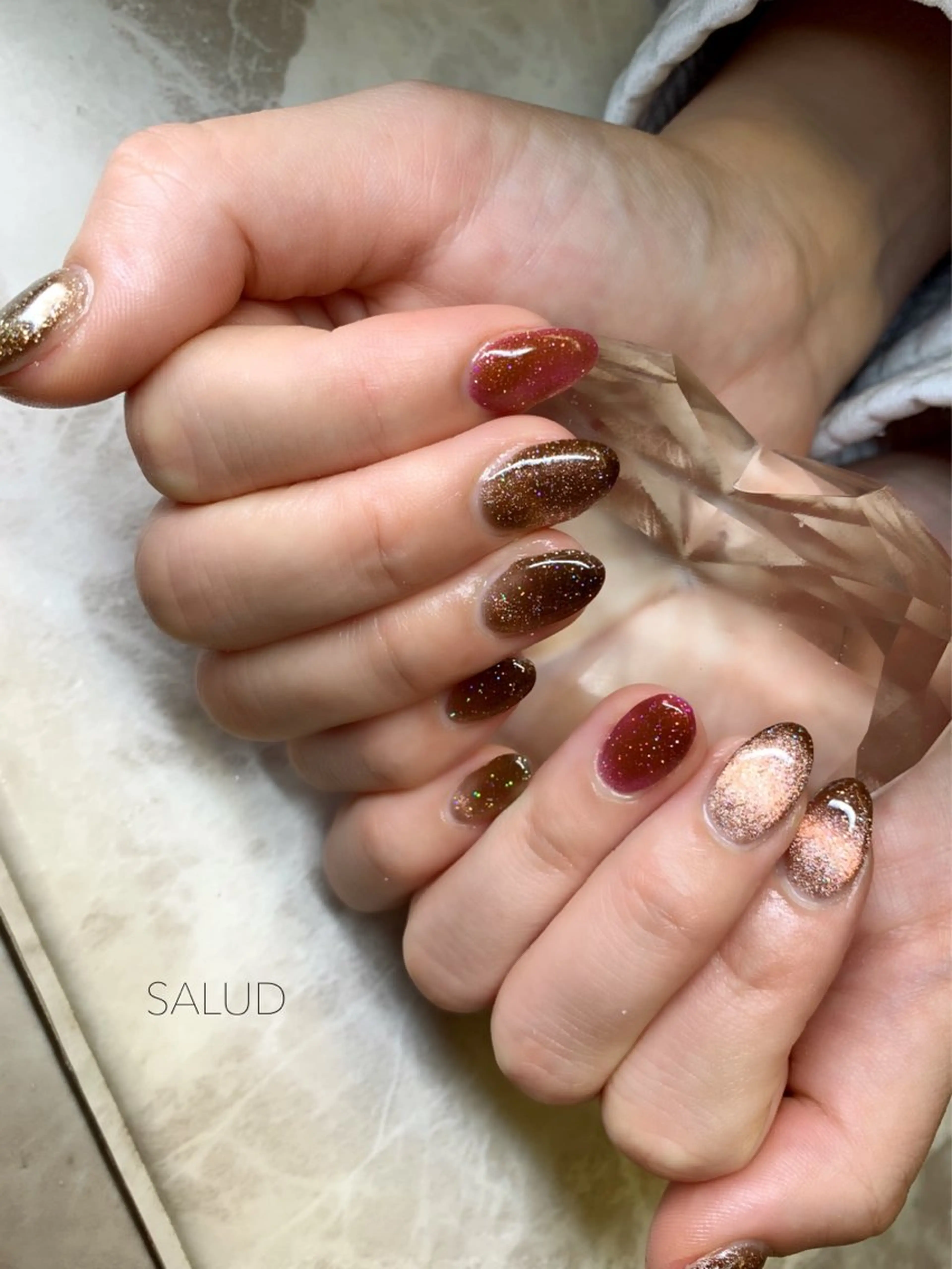 ネイル ハンドネイル Nail Salon SALUDのネイルデザイン