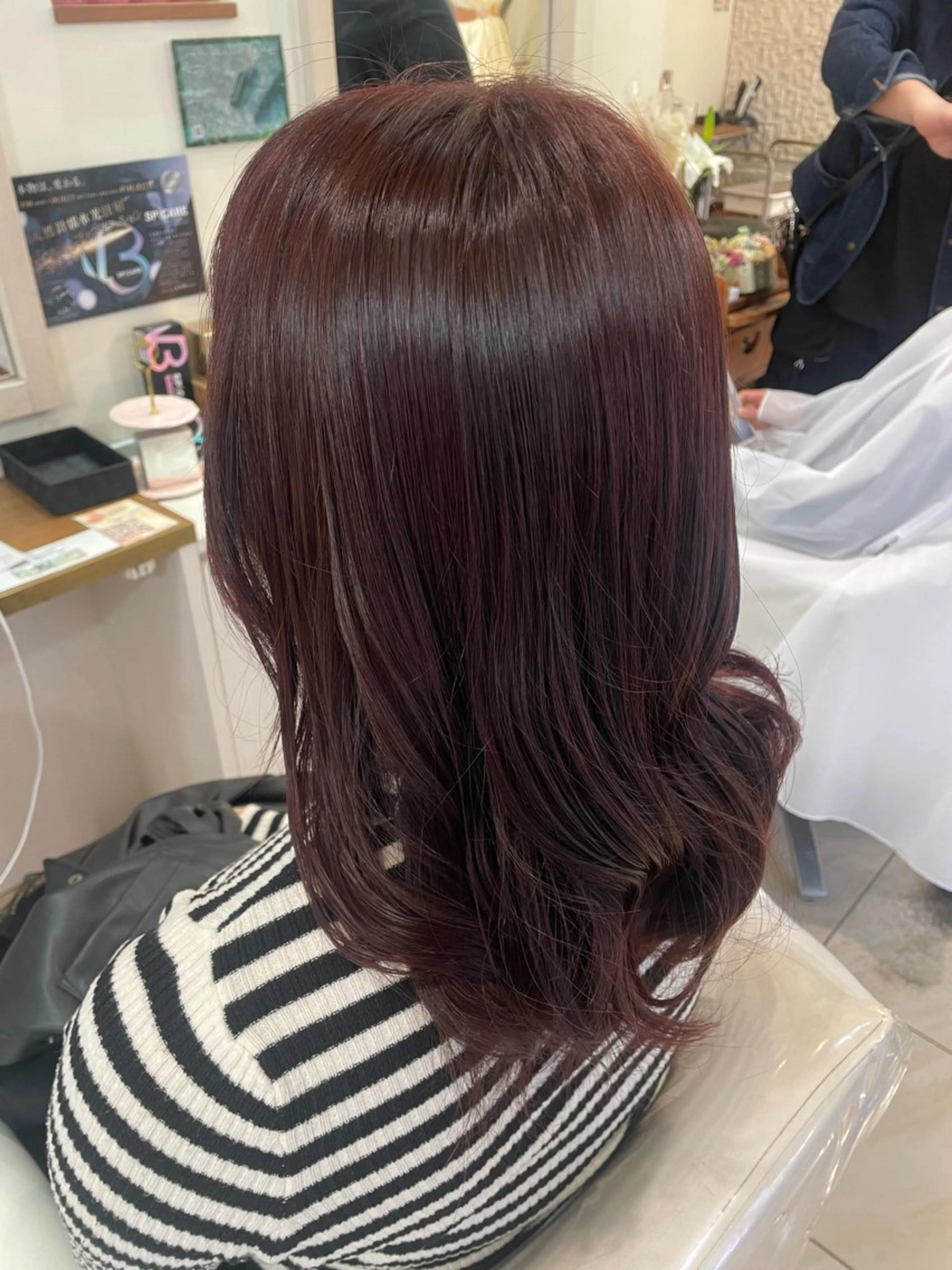 セミロング カラー ブリーチ ブリーチなしカラー 🫧ユイカ《横浜/カ ット/カラー/》🫧のヘアスタイル