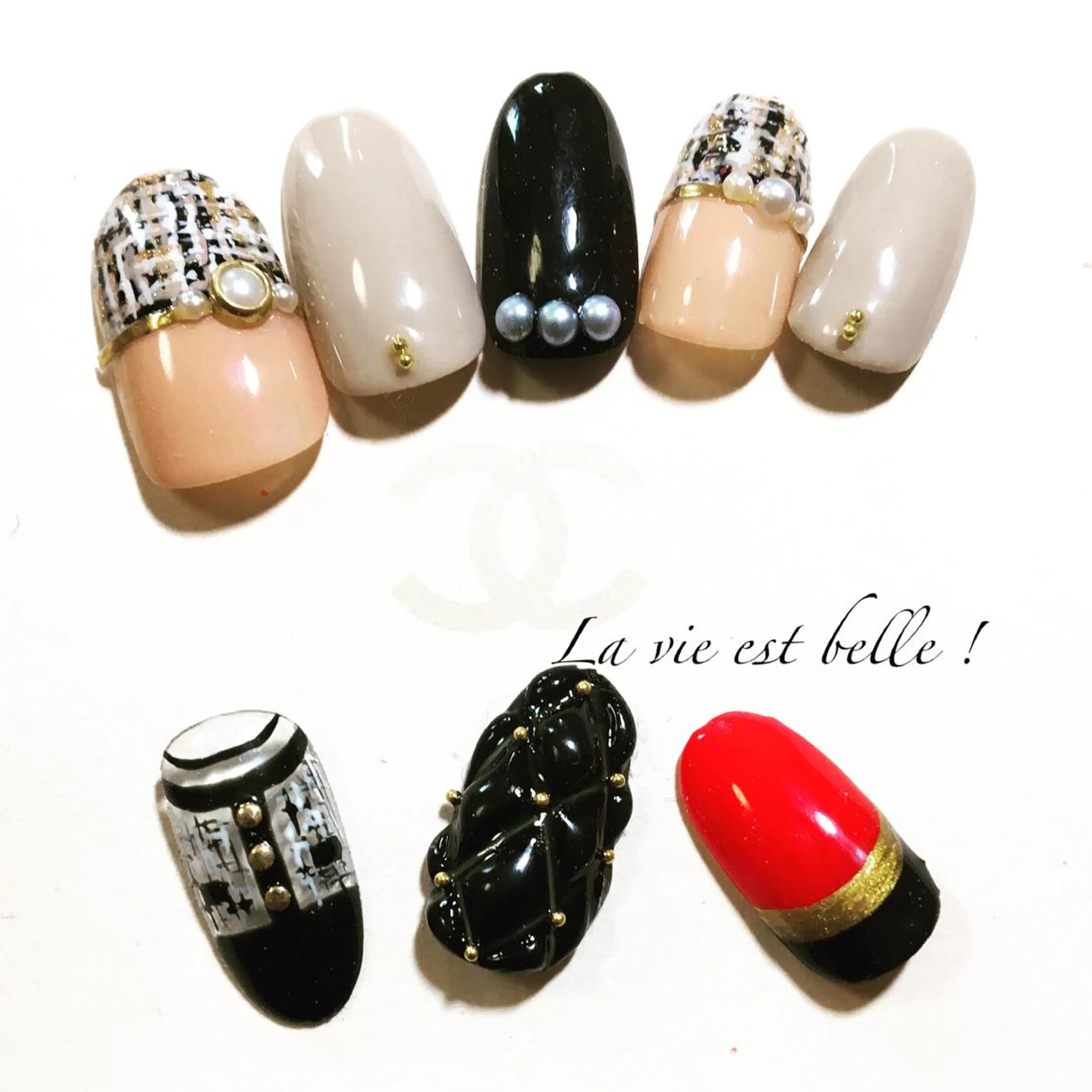 ネイル アトリエ ラヴィエベルのネイルデザイン