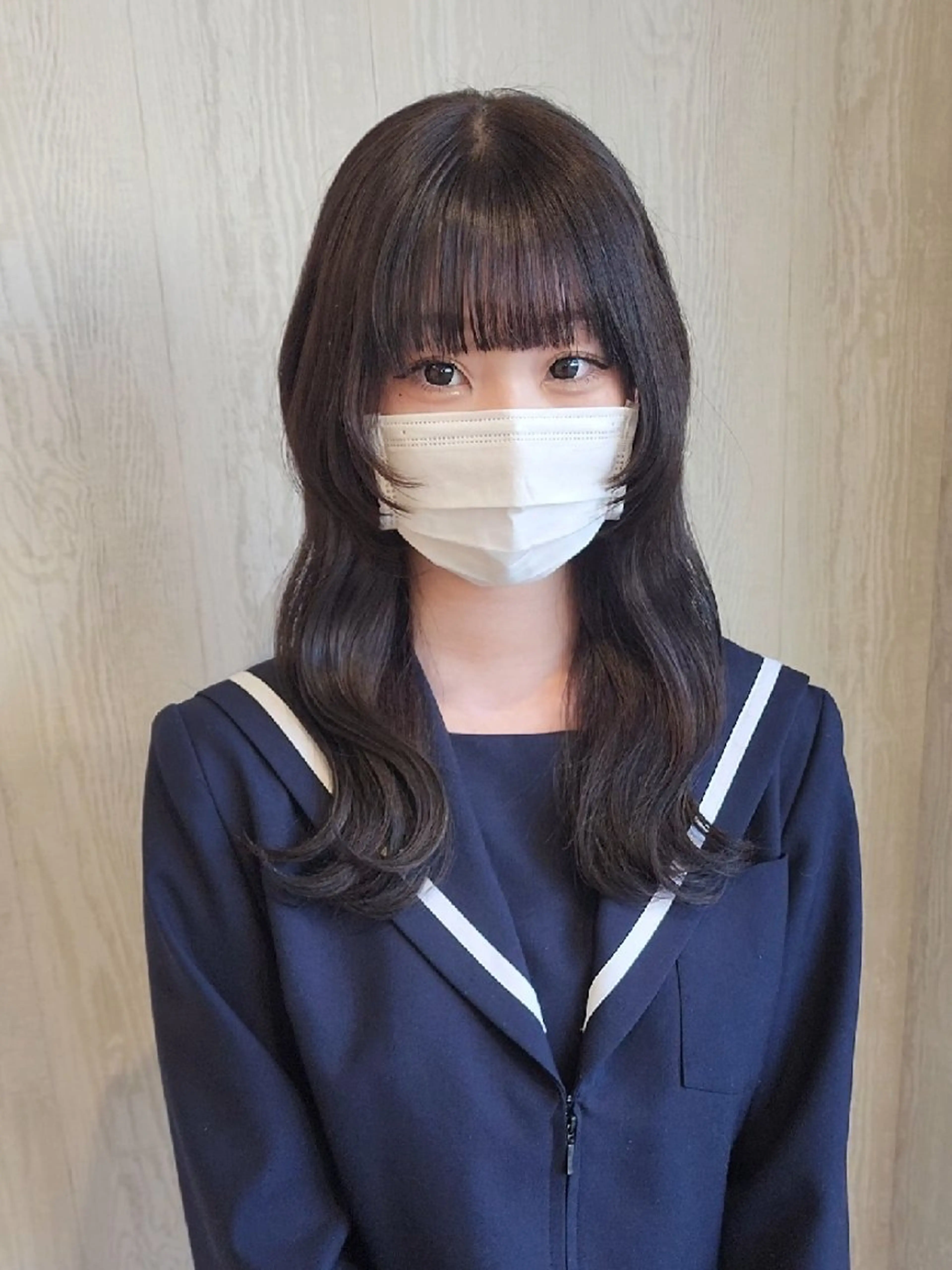 セミロング ウルフカット レイヤーカット/ ウルフカット/大橋 のヘアスタイル