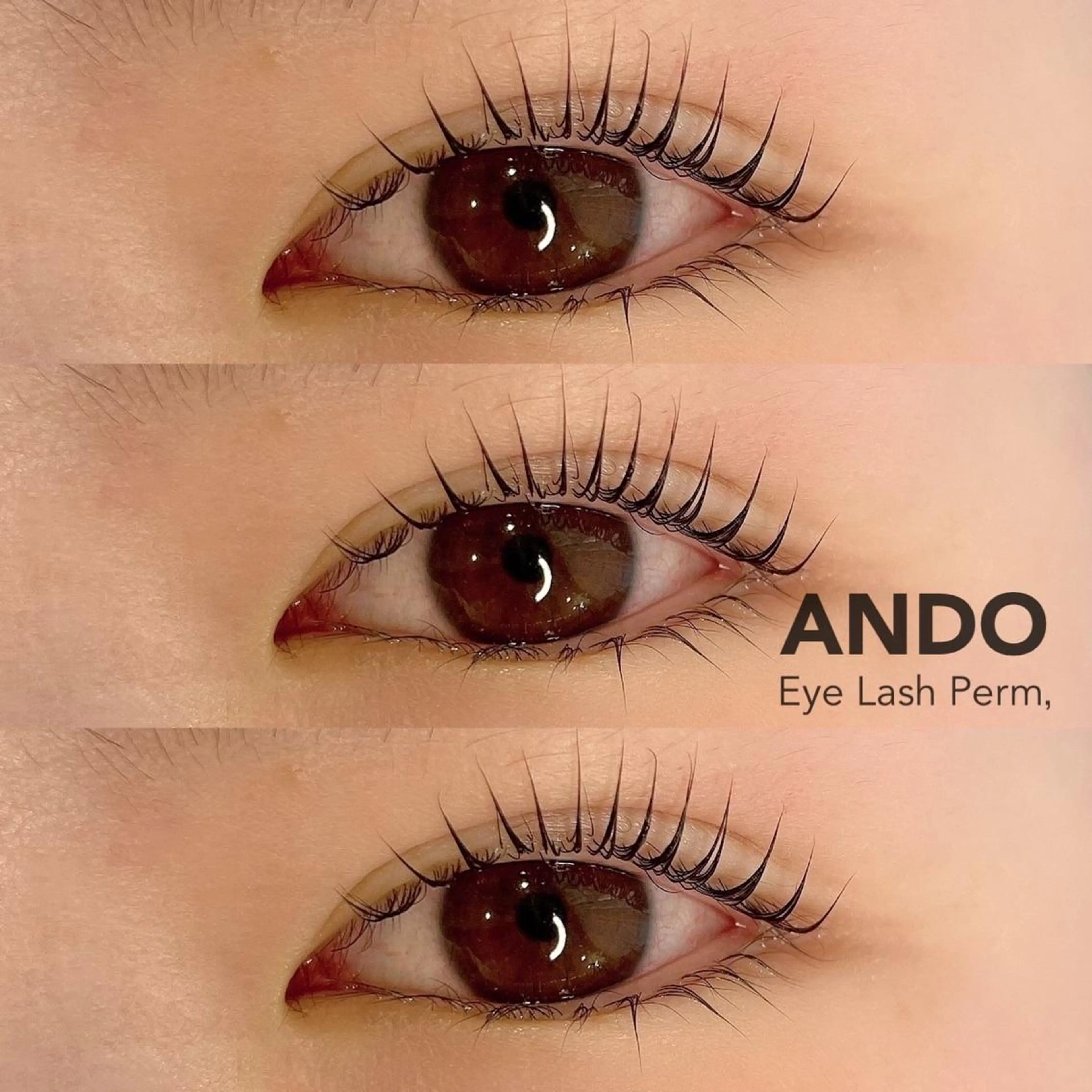 マツエク・マツパ ANDO HIKARIのマツエク・マツパデザイン