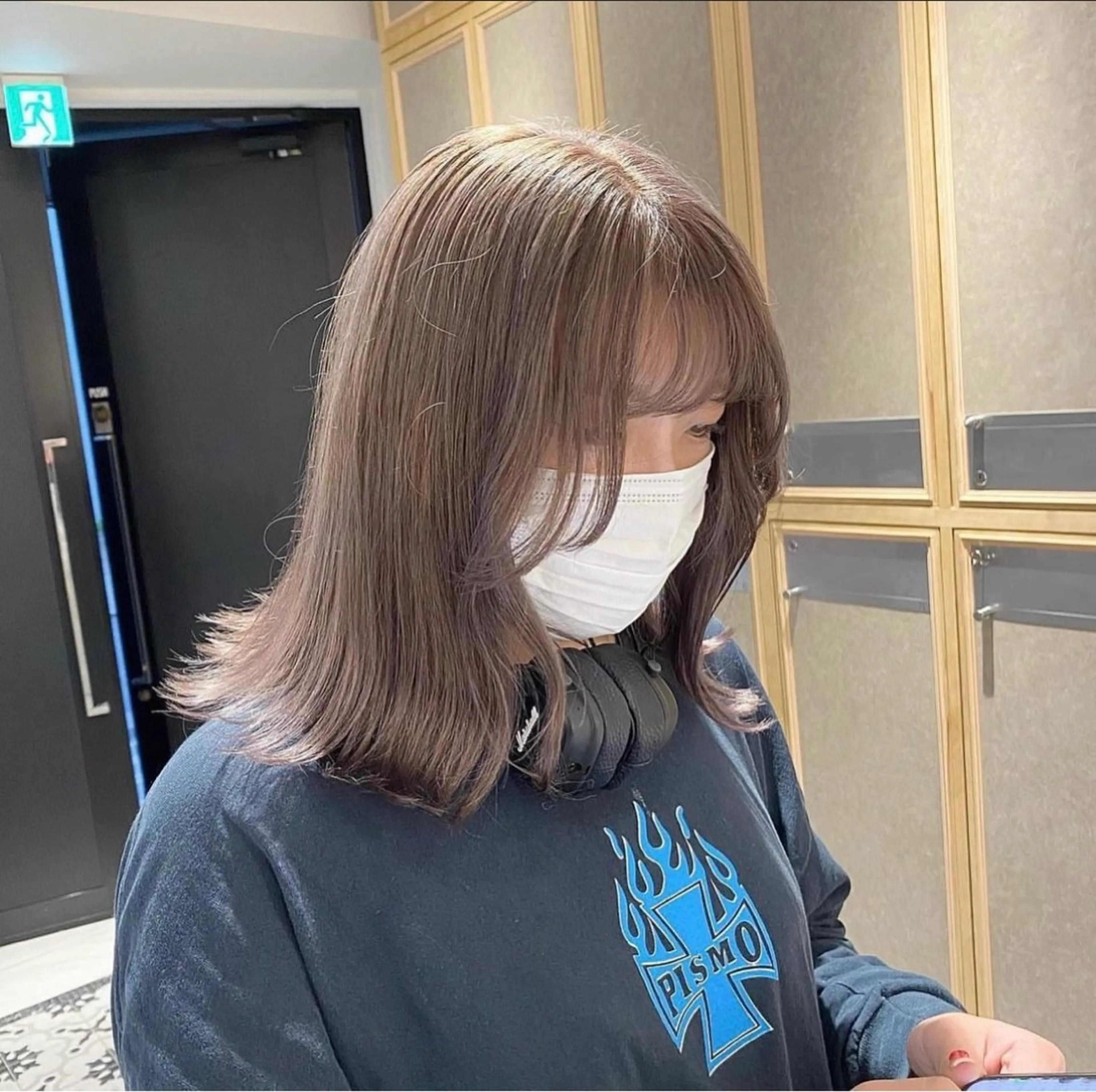 セミロング カラー ayumi / ミディアムトーンのヘアスタイル