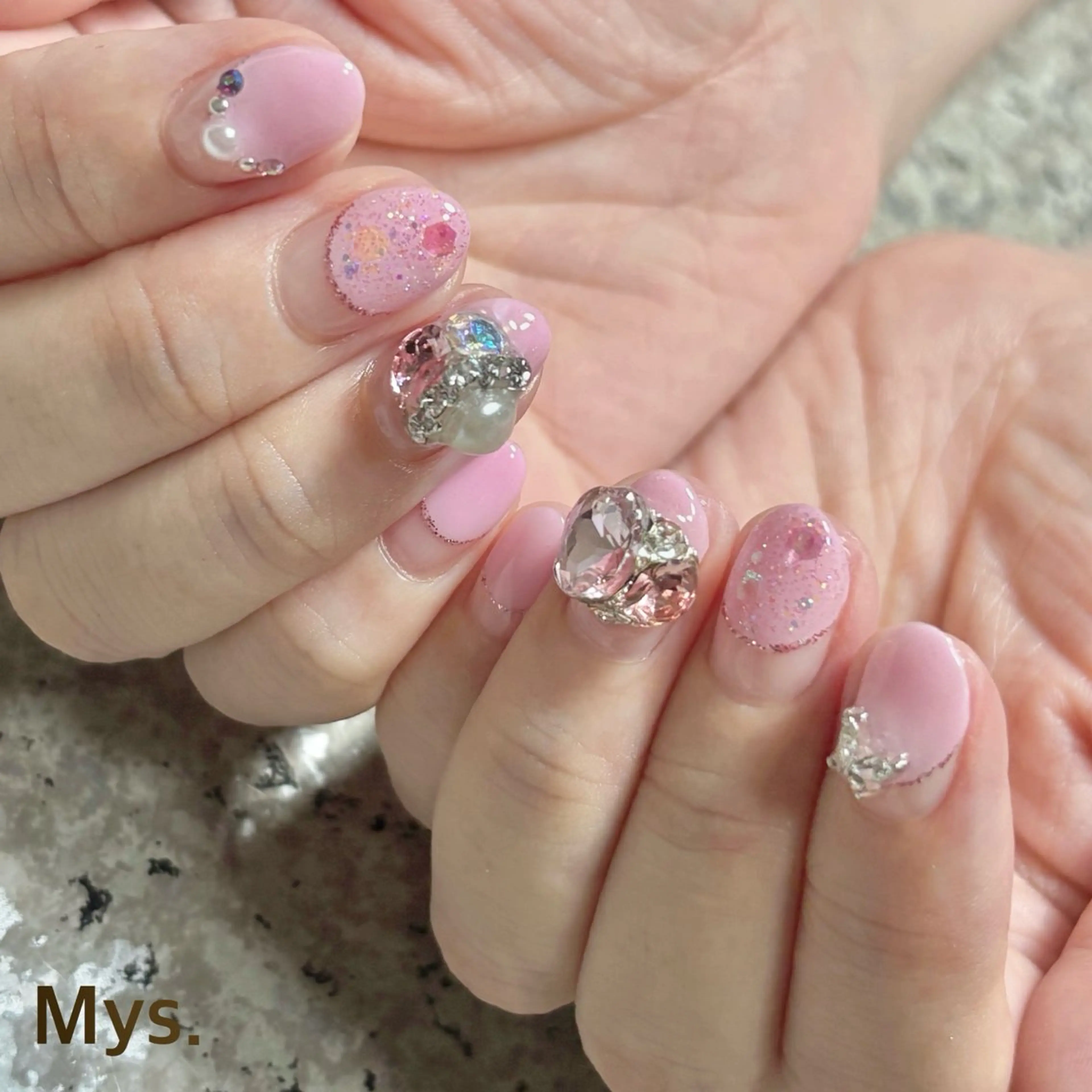 ネイル ハンドネイル Mys. 三上紗紀のネイルデザイン