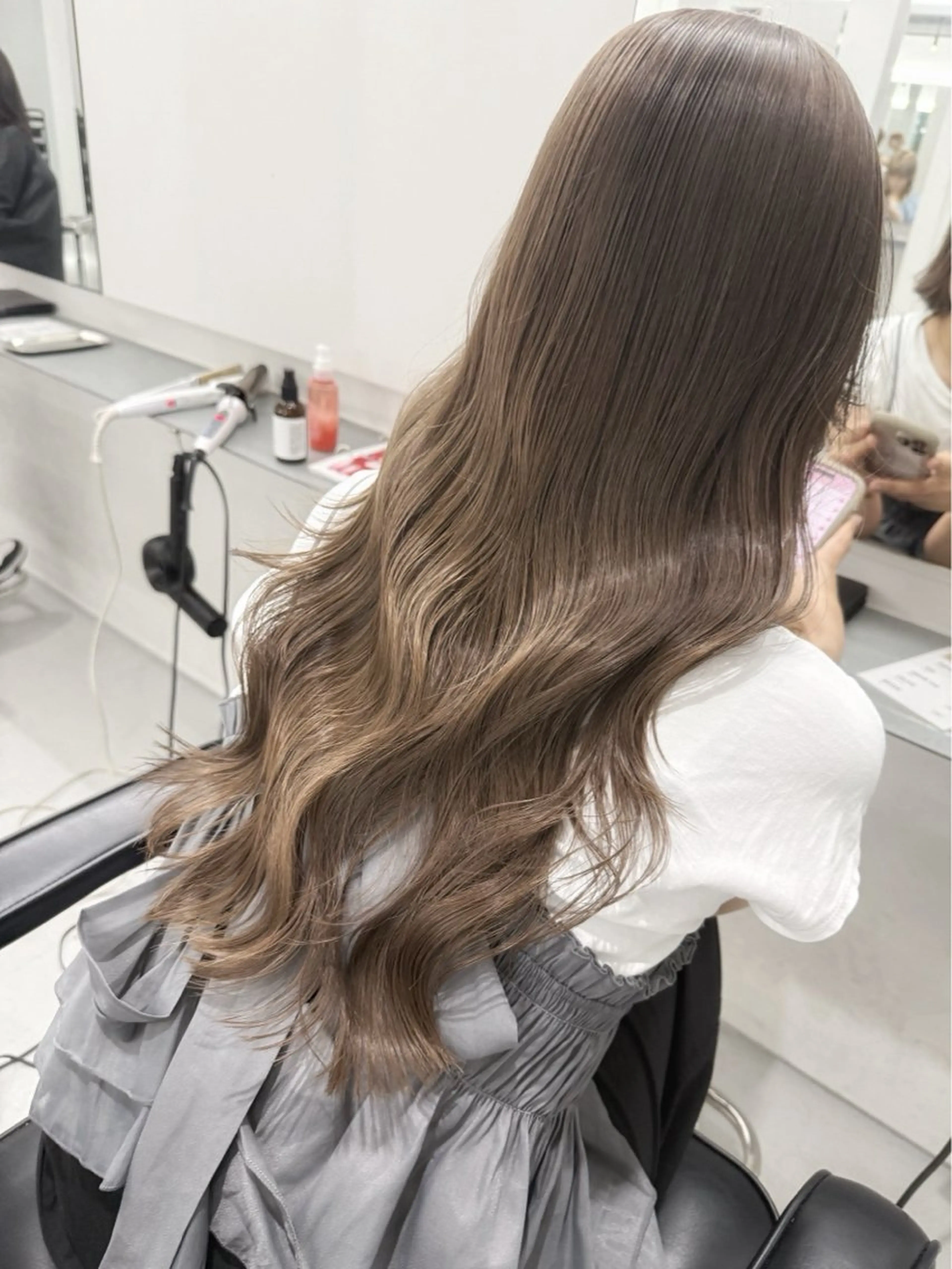 ロング カラー カラーモデル募集中 /新潟万代/かこ🩵のヘアスタイル