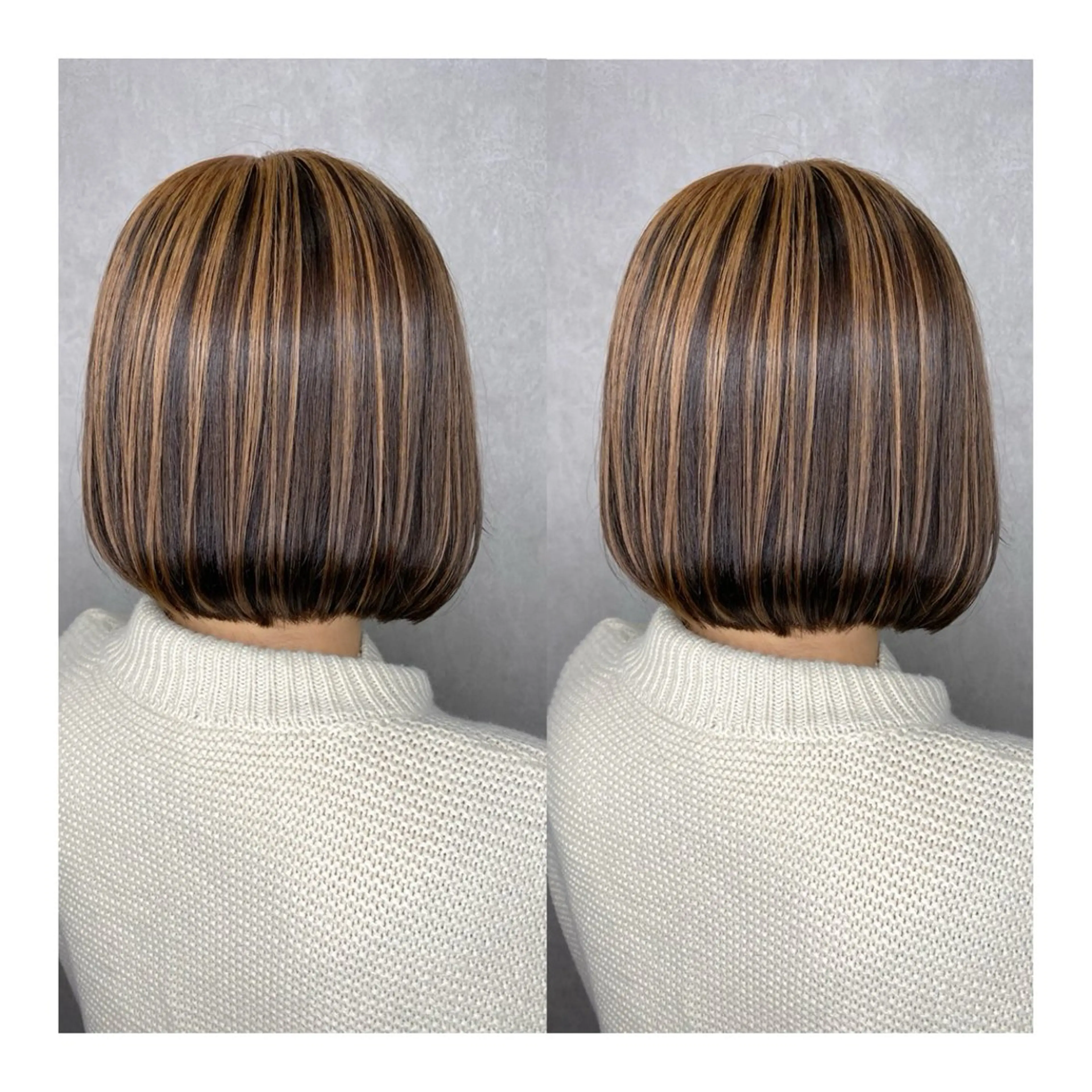 ミディアム カット ヘアカラー ＳＨＩ ＺＵのヘアスタイル