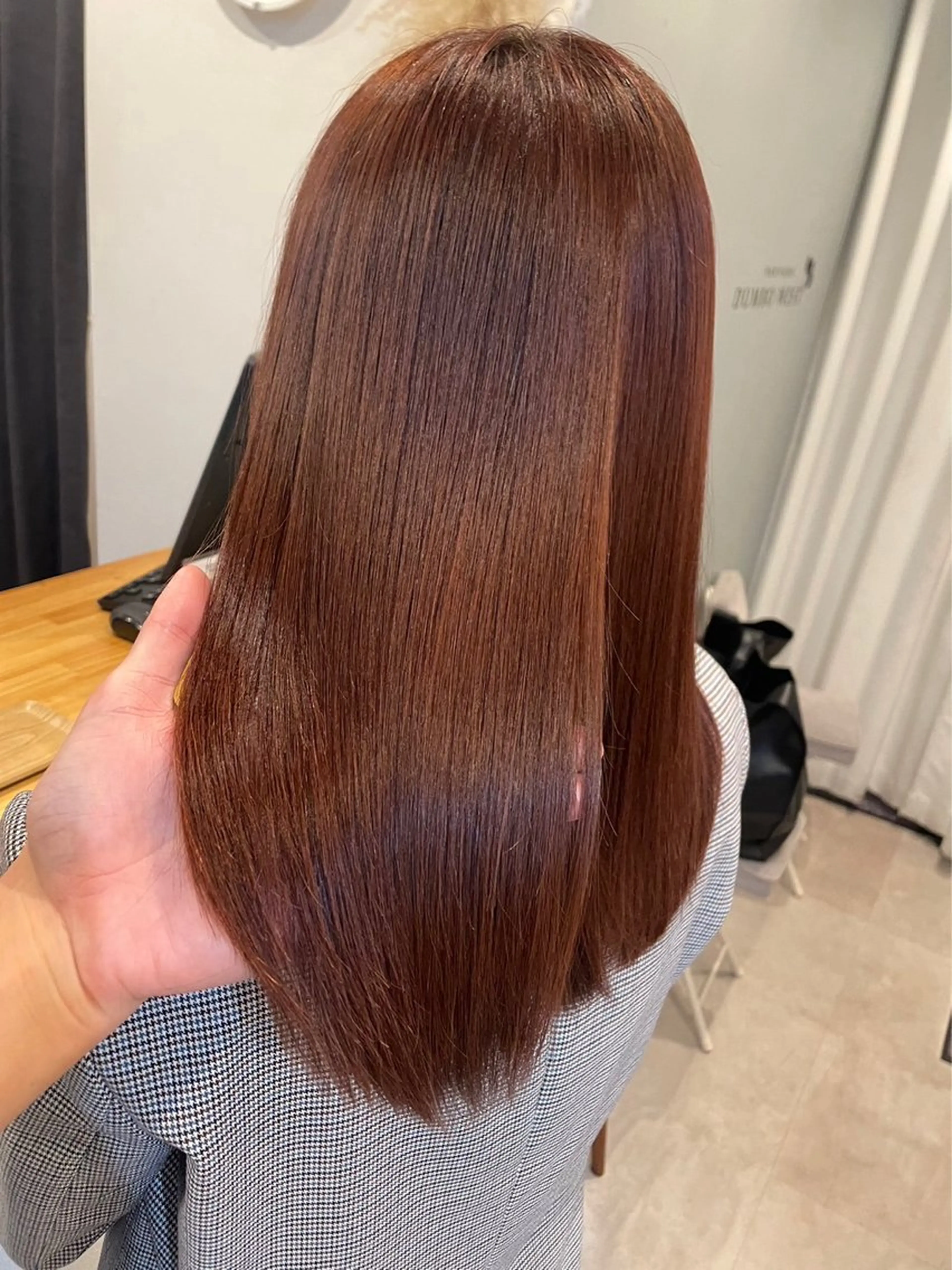 ミディアム 伸ばしかけ 髪質改善 縮毛矯正 ショート職人 美容師【KENTA】のヘアスタイル