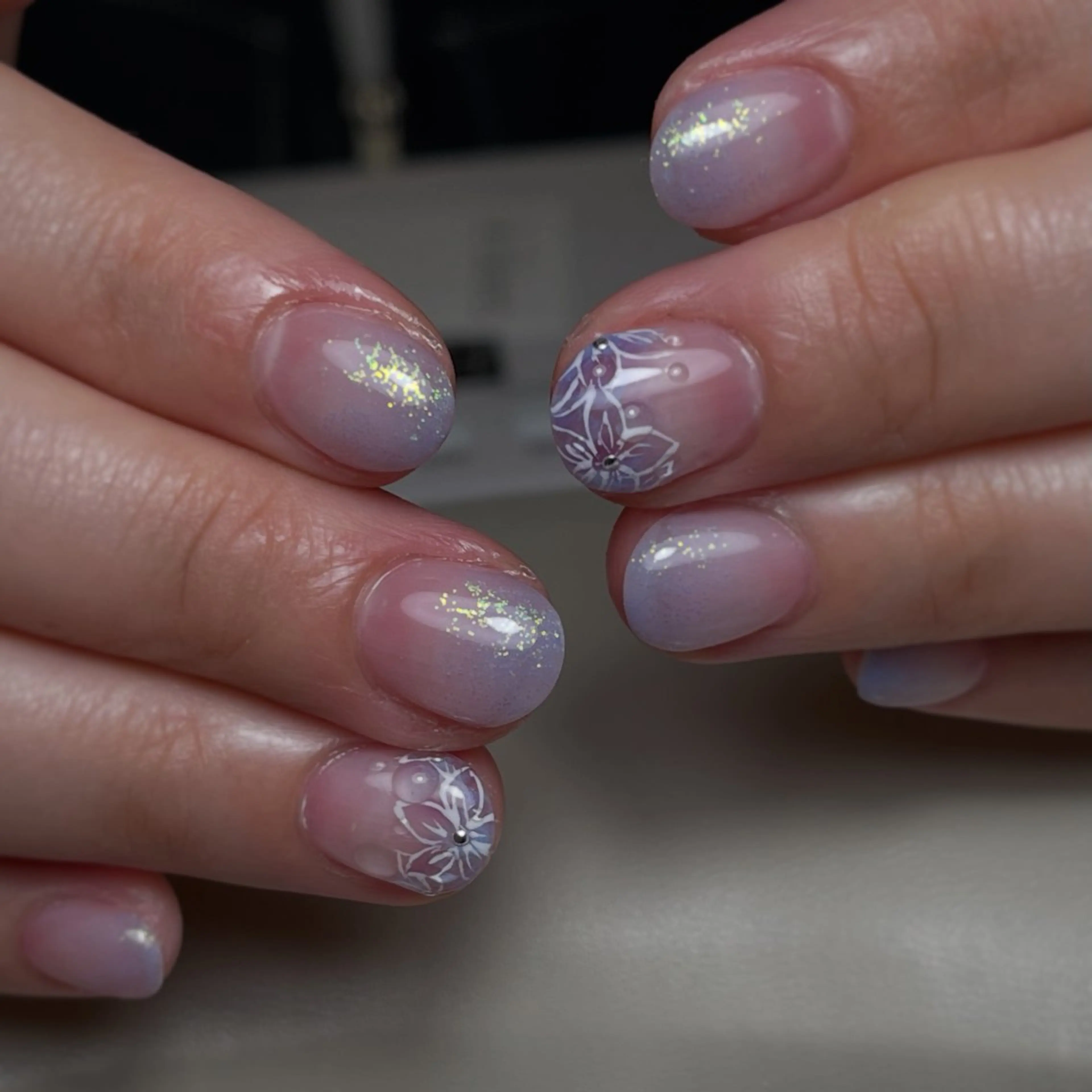 ネイル ハンドネイル r'e blanc wakaのネイルデザイン