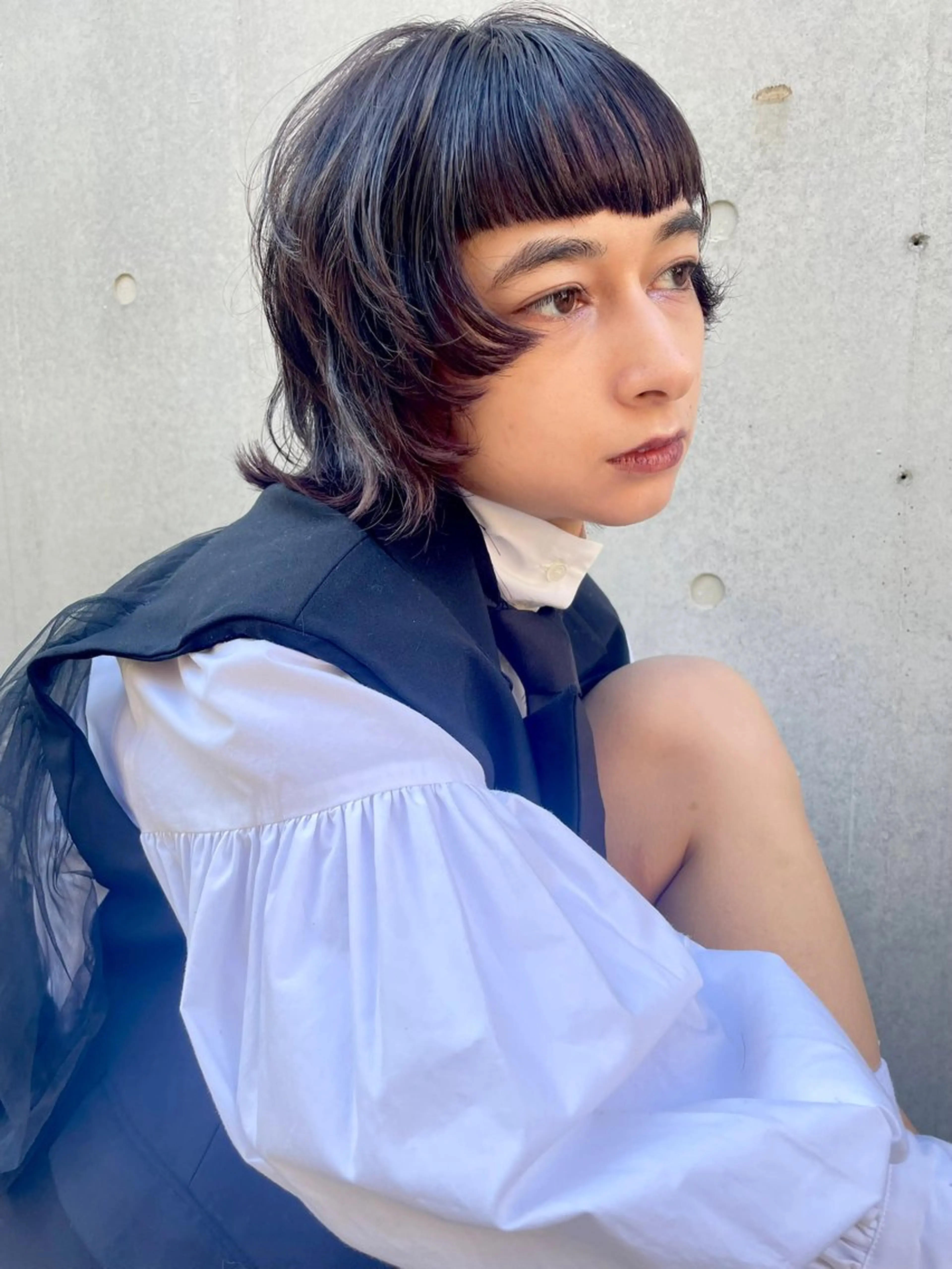 ショート カチモリ/無料 ヘアアレンジ/咲美のヘアスタイル