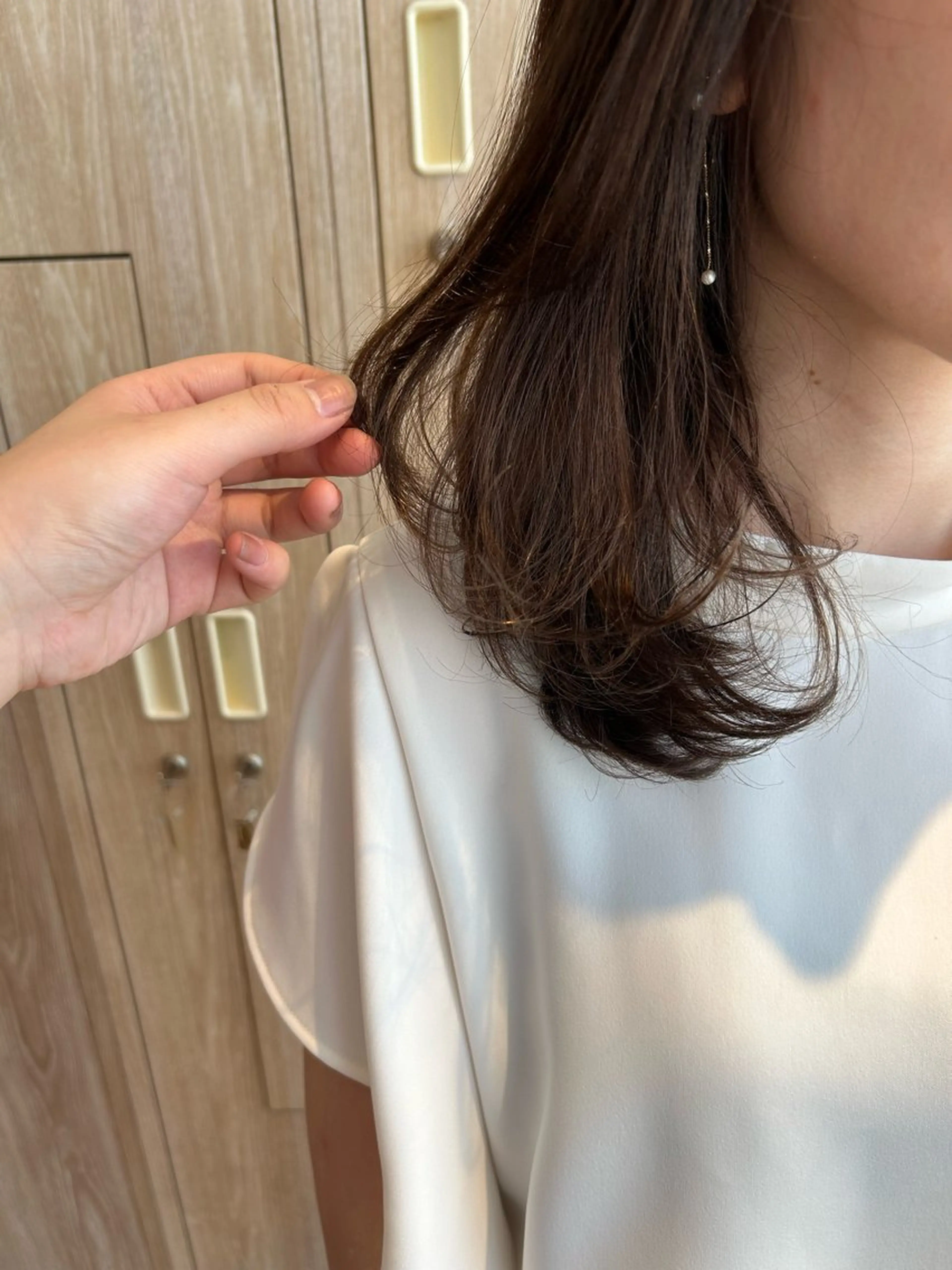 セミロング レイヤーカット null 《 栞 》のヘアスタイル