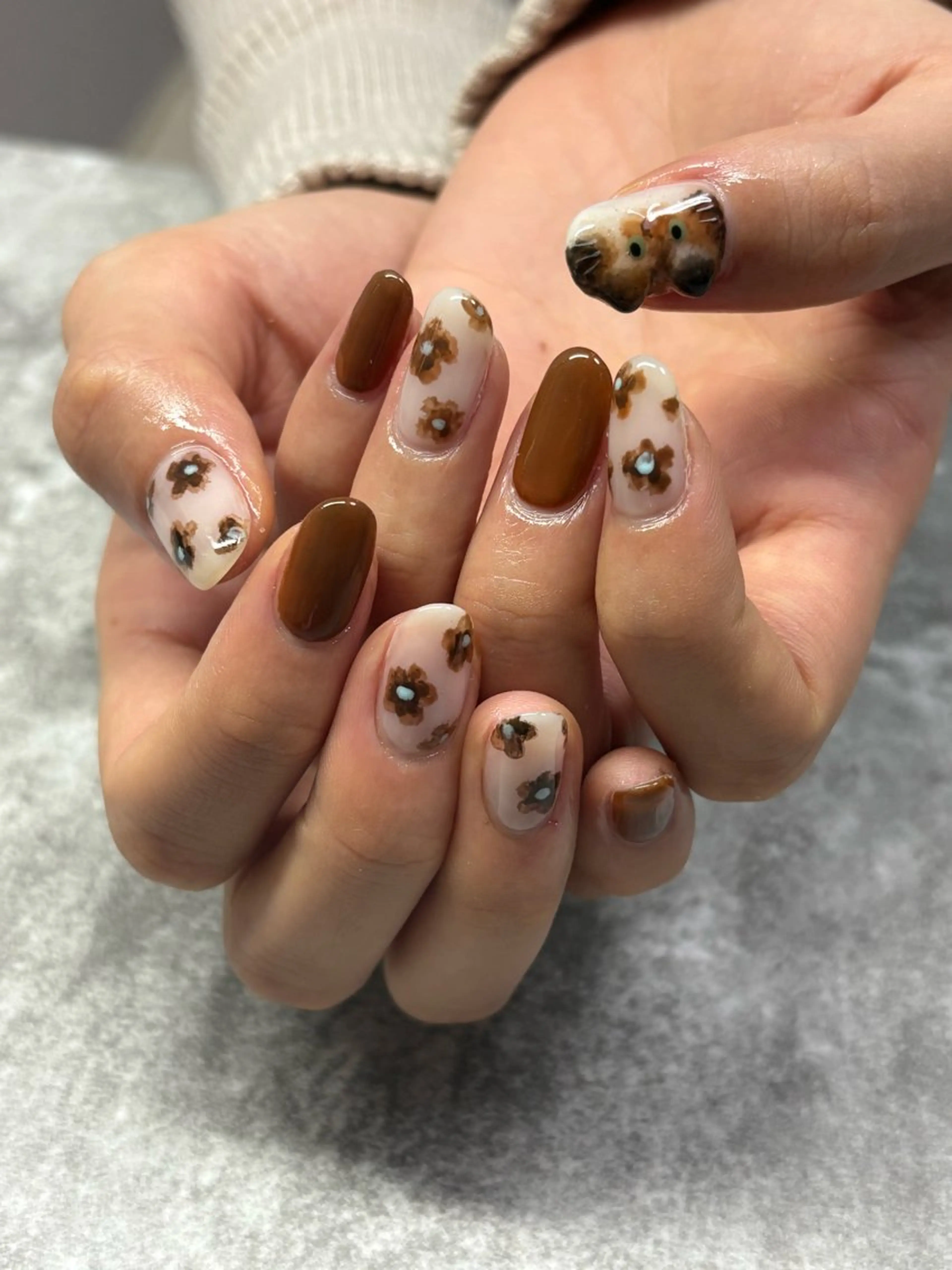 ネイル ハンドネイル FIORITURA Maikoのネイルデザイン