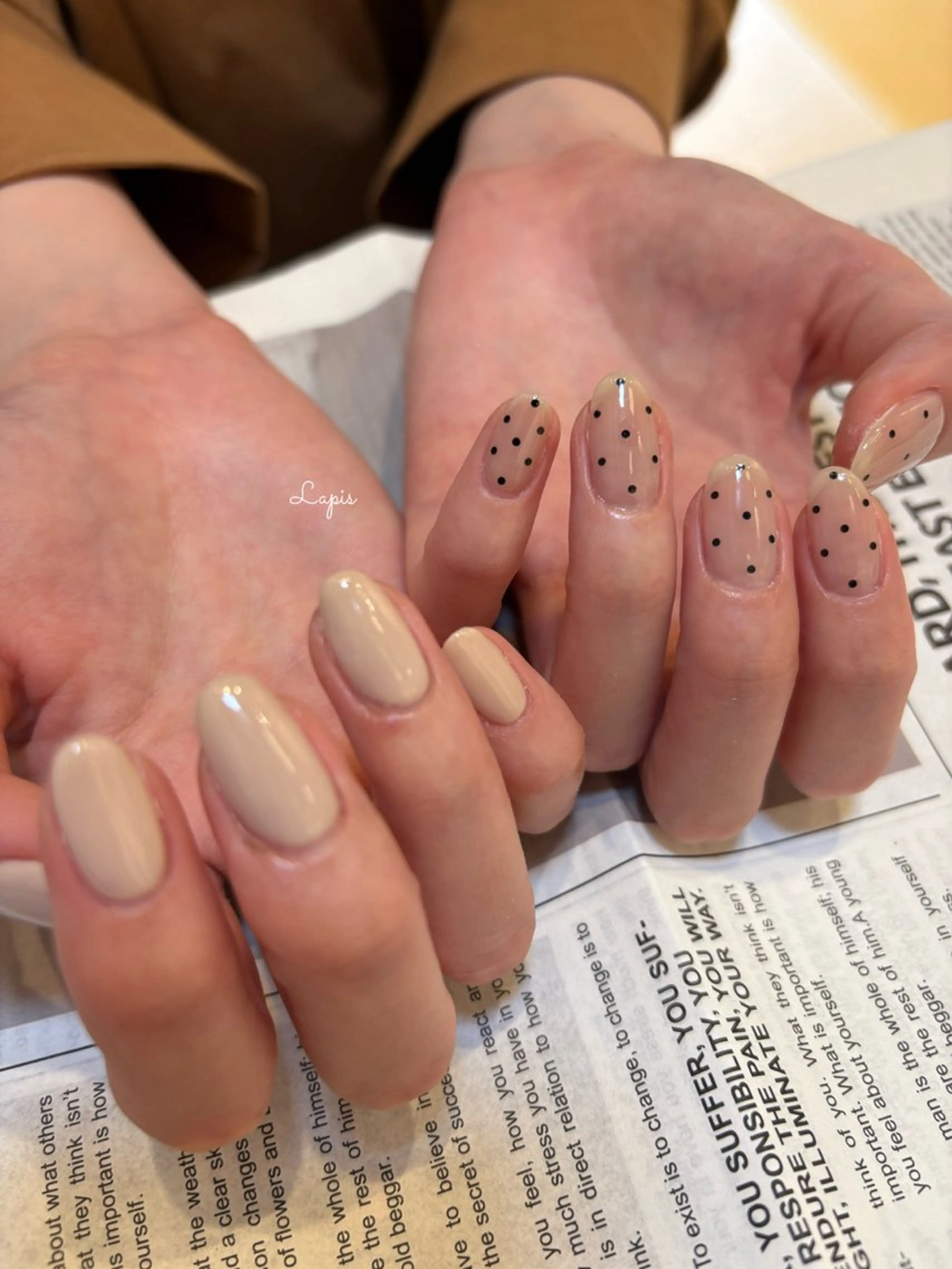 ネイル ハンドネイル Lapis *のネイルデザイン