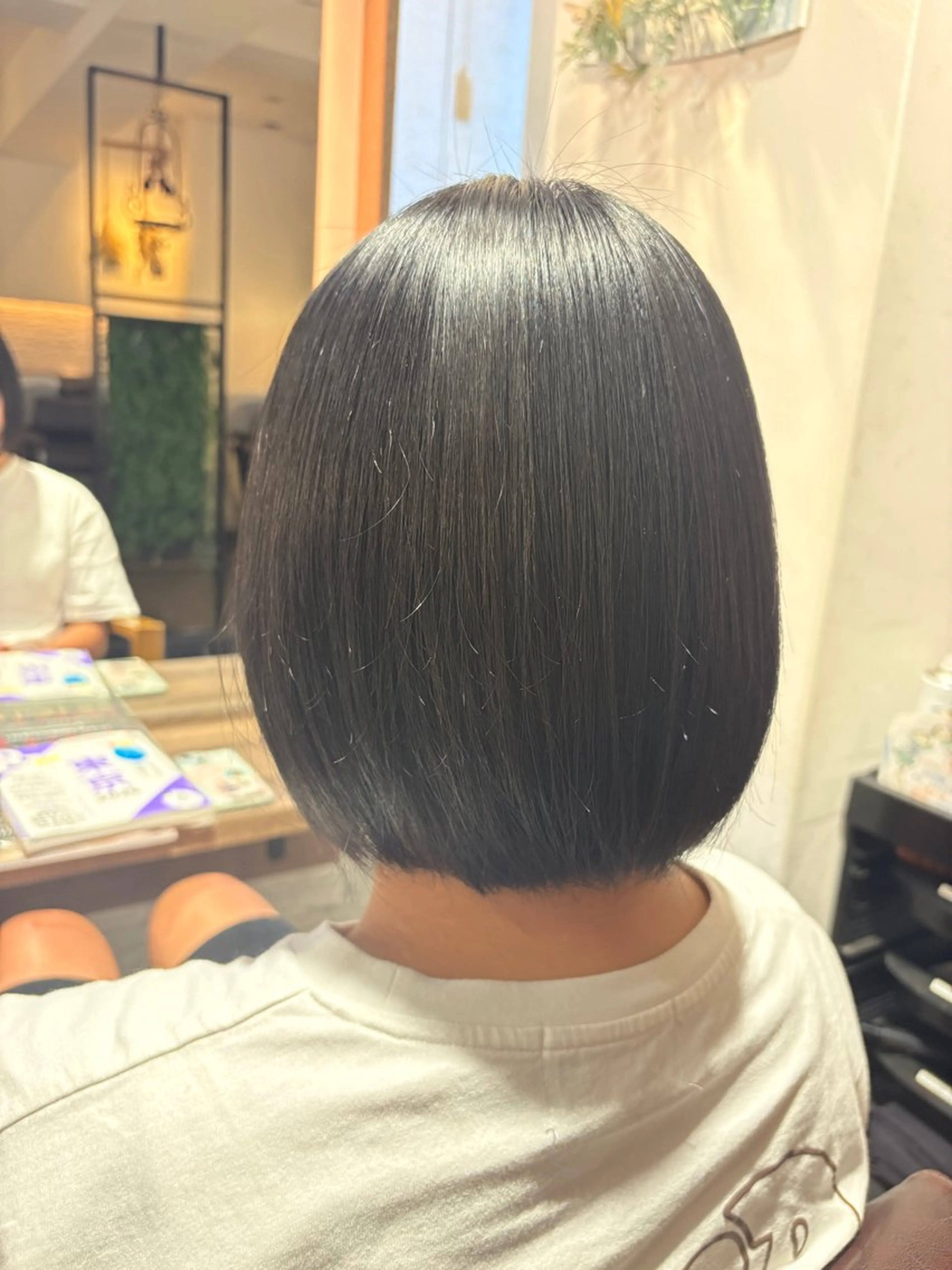 ミディアム 縮毛矯正 Rito 縮毛矯正のヘアスタイル