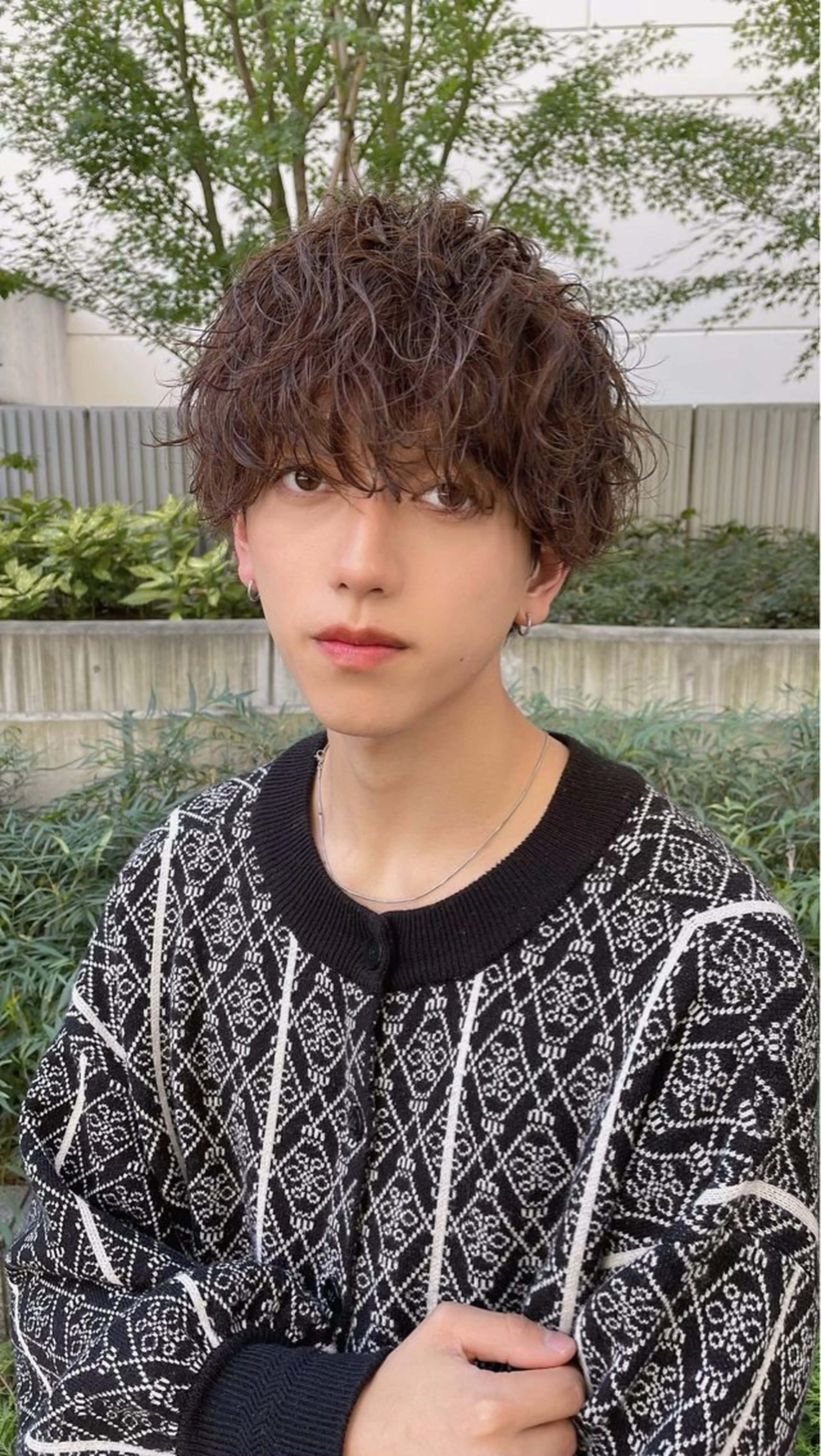 ショート カラー パーマ ヘアアレンジ メンズ メンズ特化酒井翔太 /メンズカット/名駅のヘアスタイル