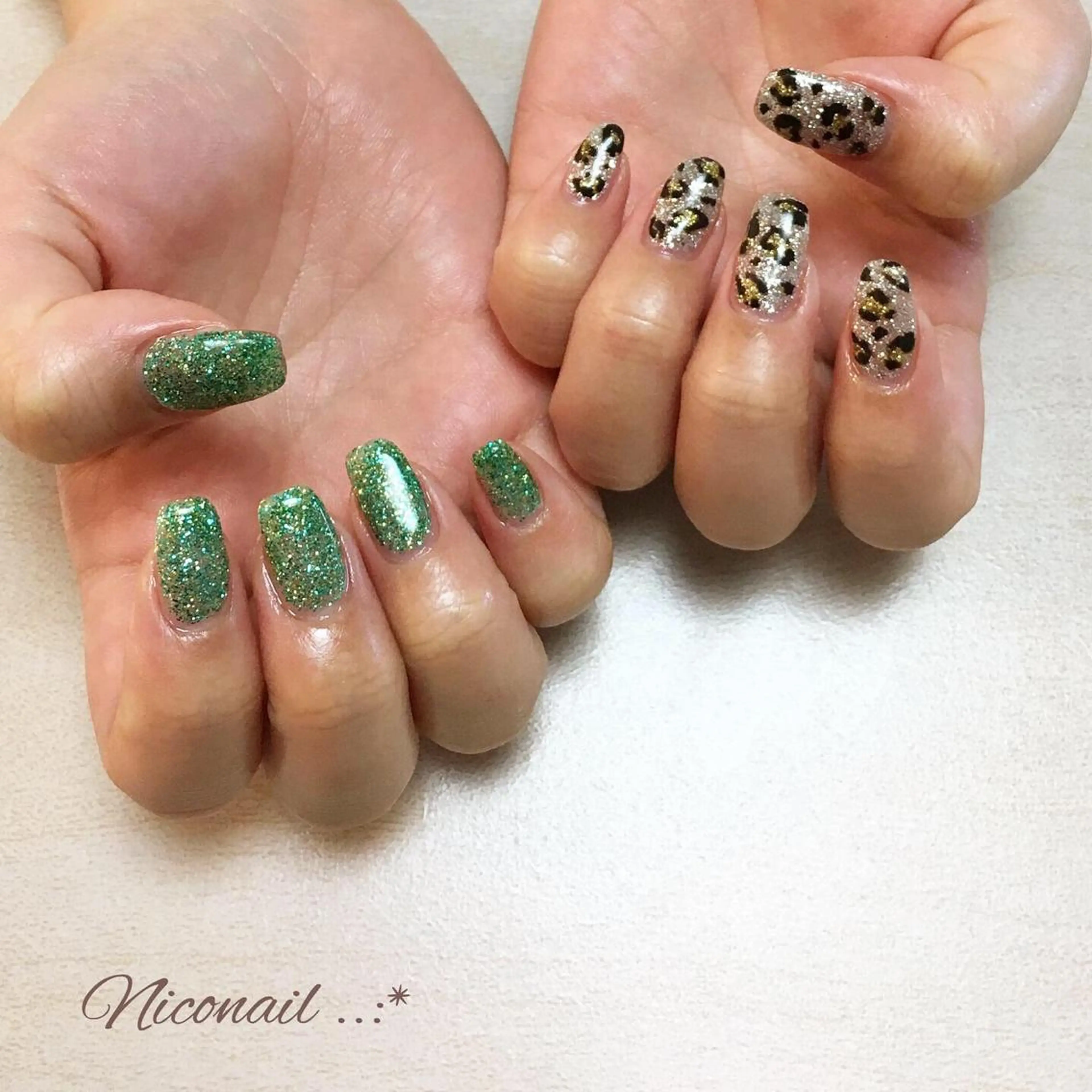 ロング ネイル ニュアンスネイル Niconail ☆ 仙川/ Aiのネイルデザイン