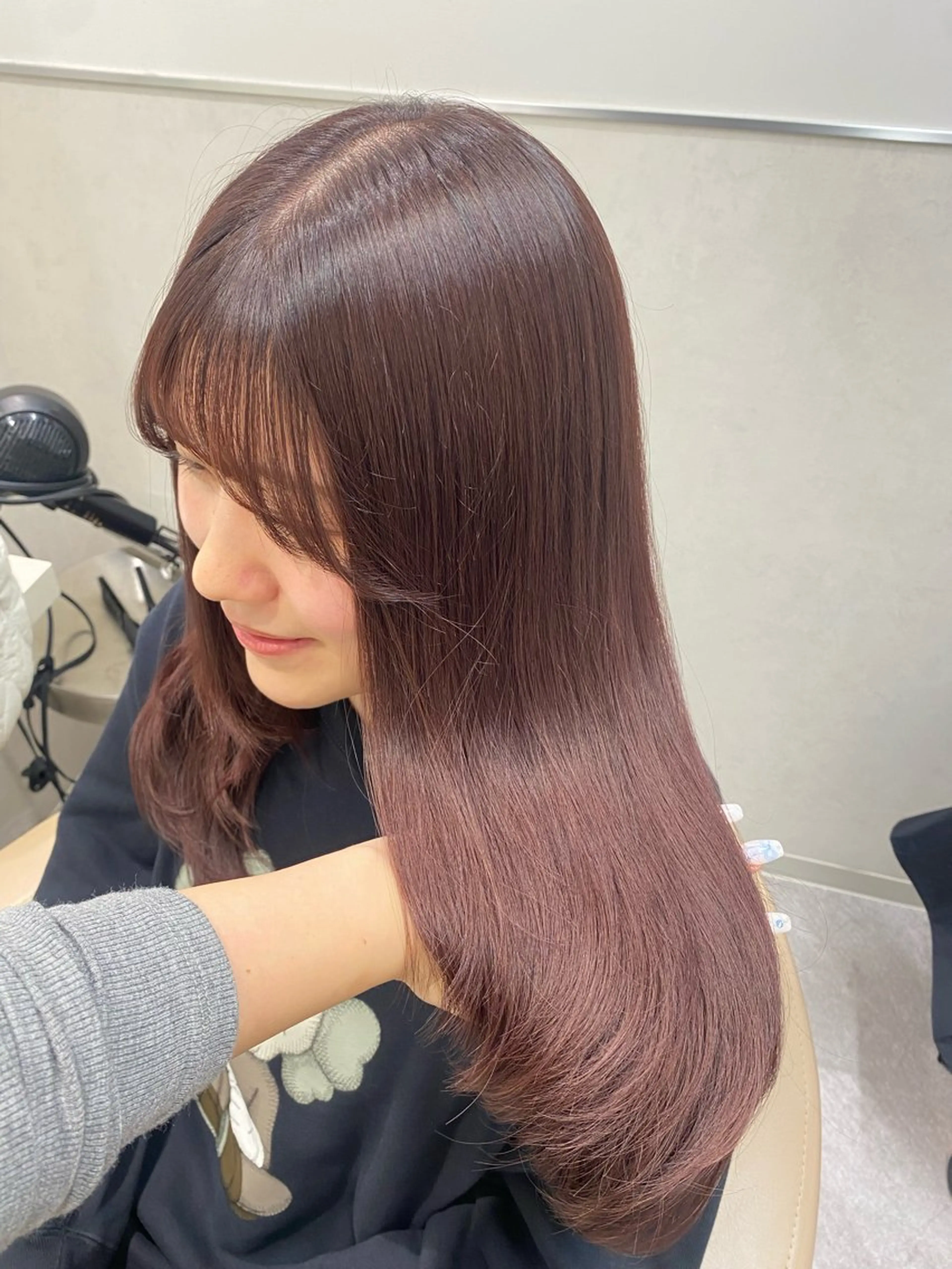 ミディアム 💖艶髪/韓国ヘア 💖asukaのヘアスタイル