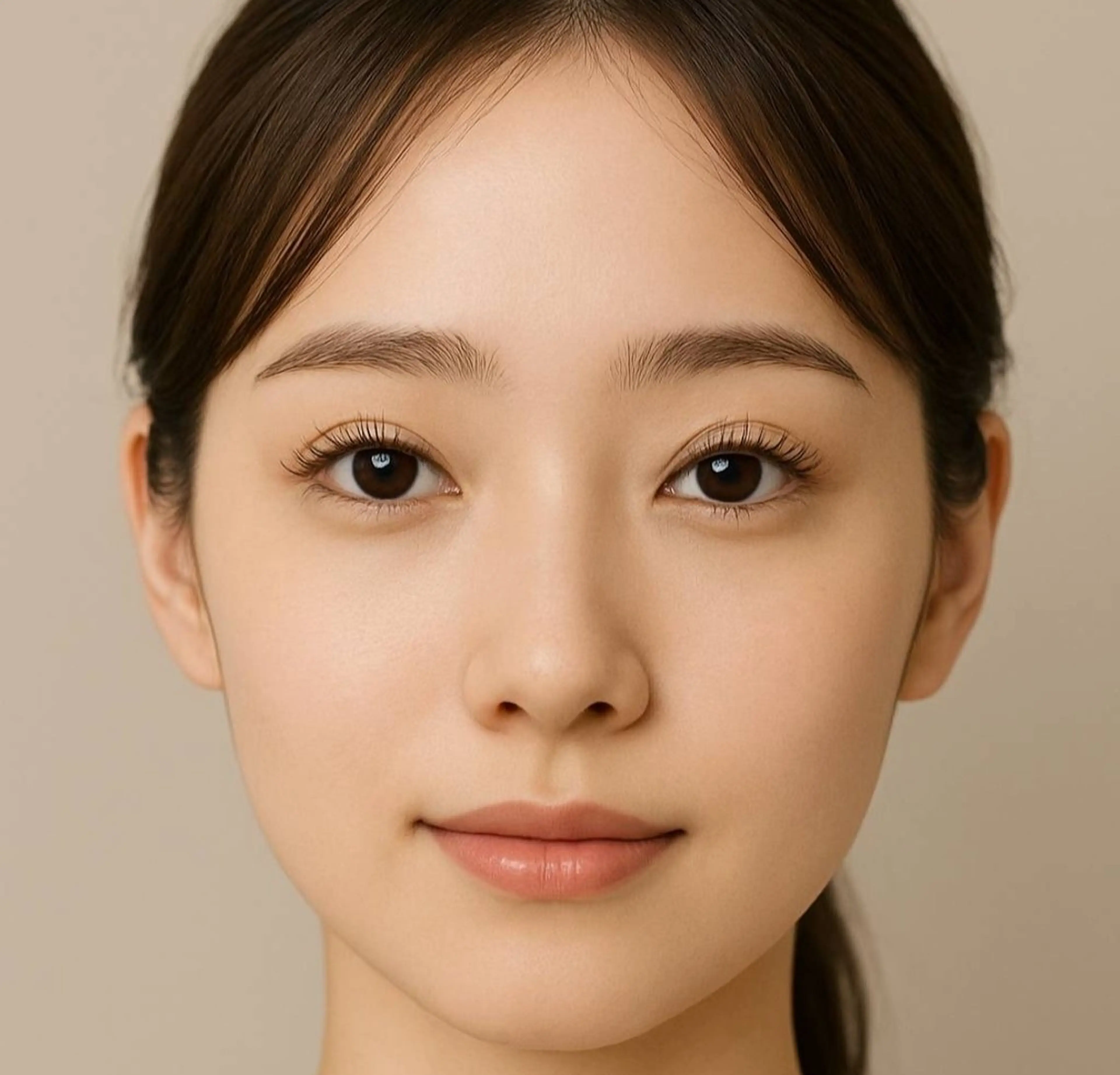 眉毛WAX脱毛（メイク付）+まつ毛パーマの写真