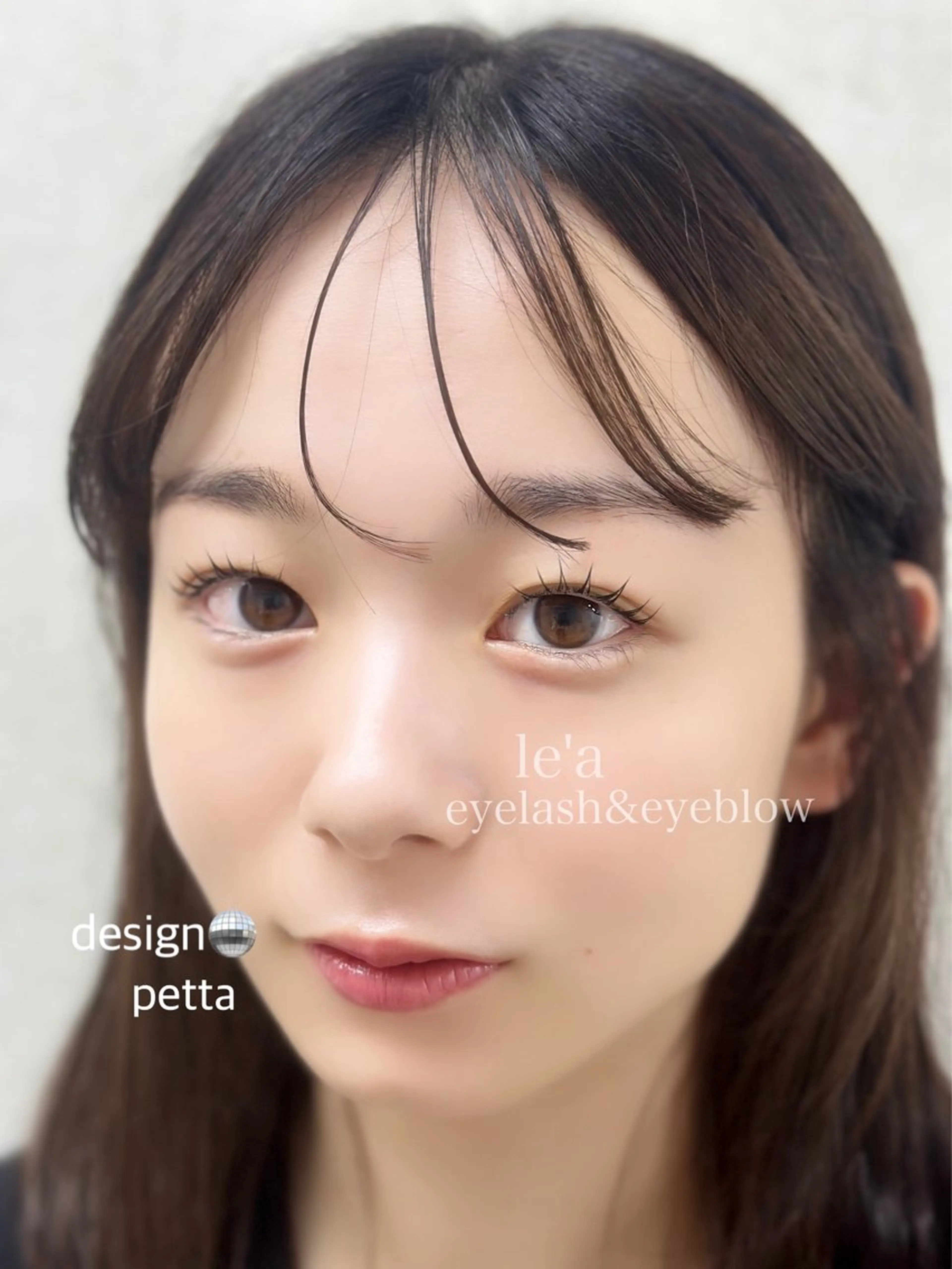 マツエク・マツパ 一重×まつ毛パーマ le'a 赤坂の眉毛・アイブロウイメージ